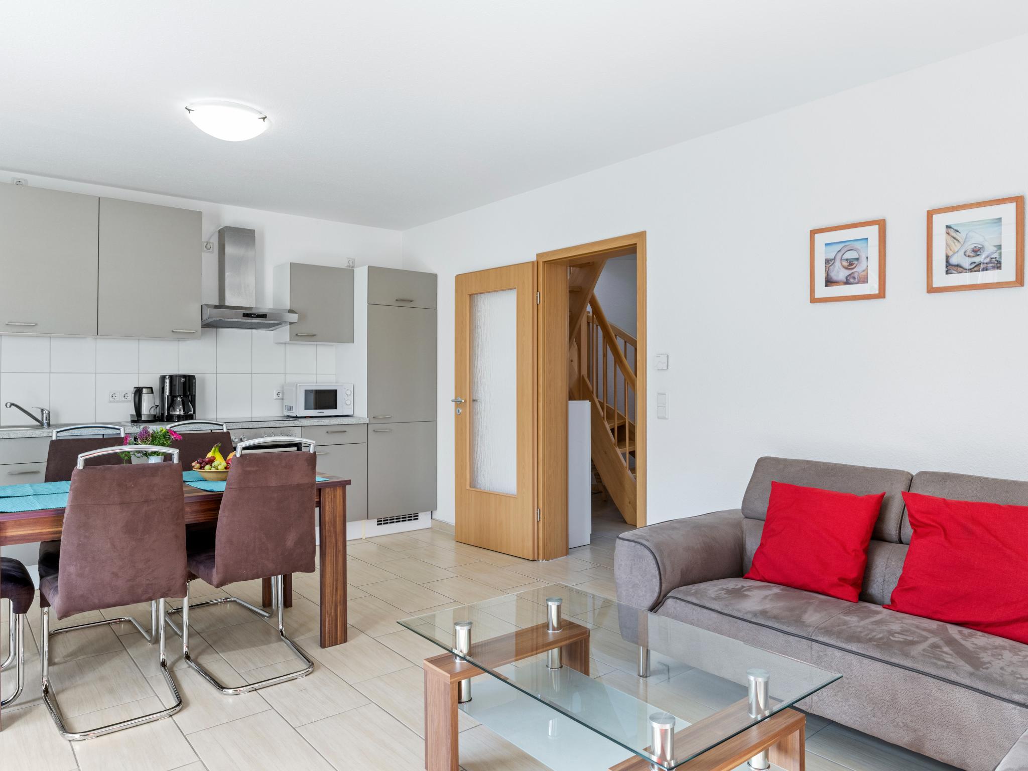 Swimming pool area at Windflüchter XL in Boiensdorf