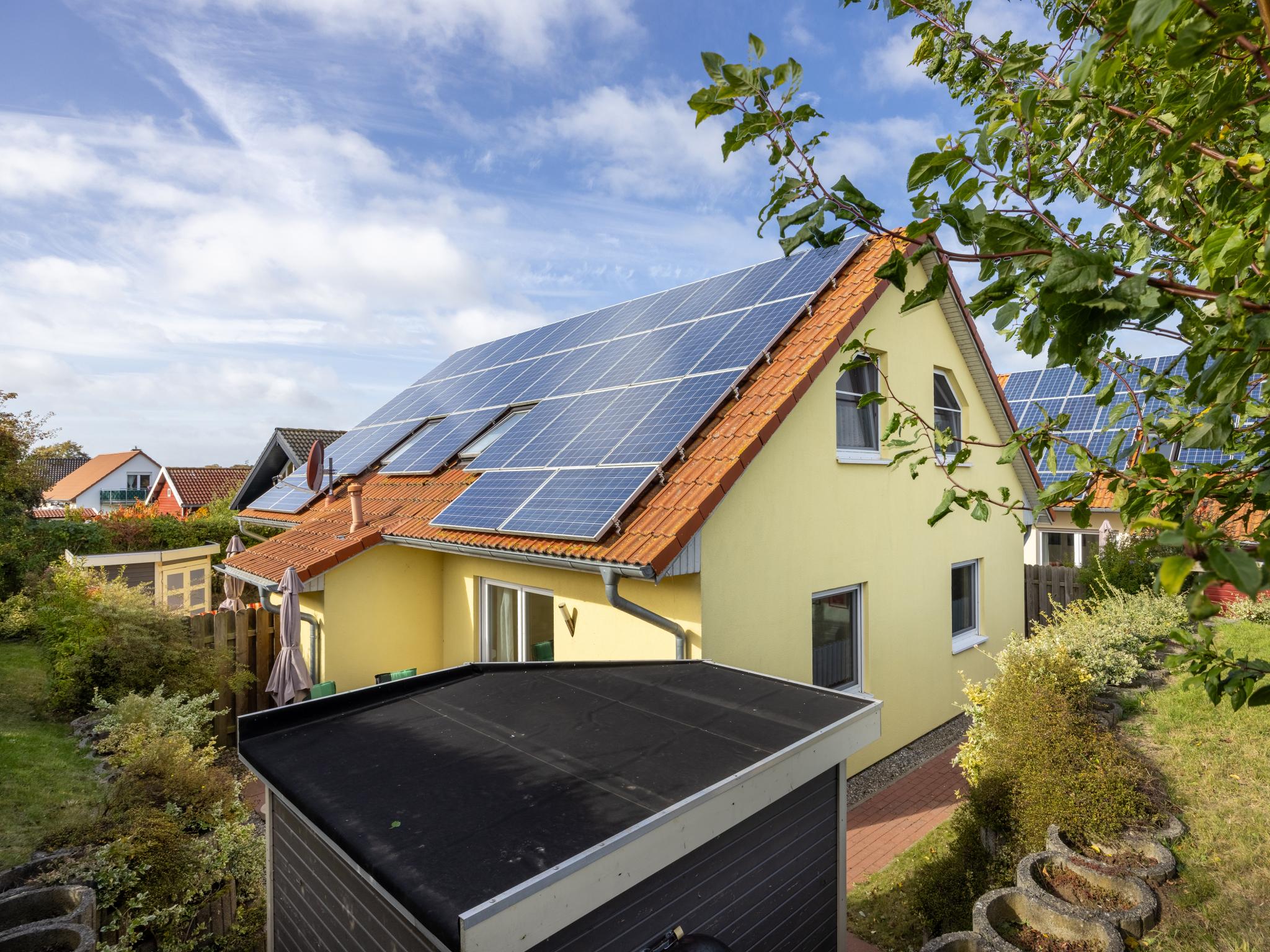 Living area at Windflüchter XL in Boiensdorf