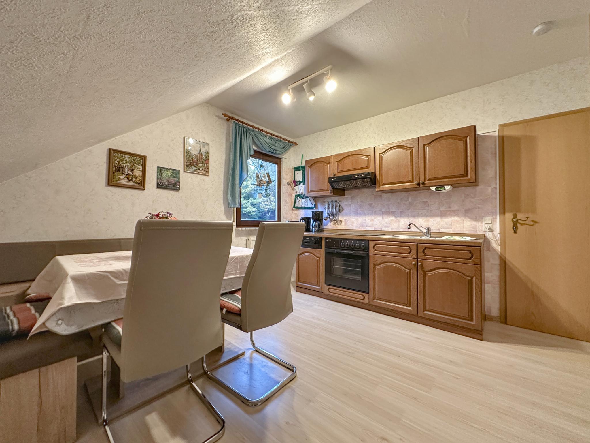 Modern kitchen at Am Sonnenblick in Werda