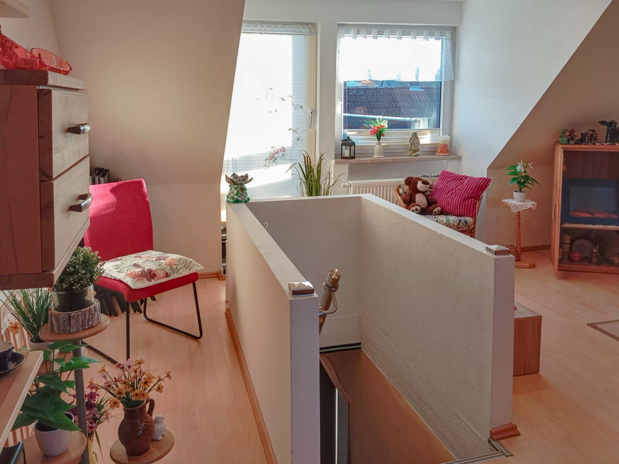 Modern kitchen at Bines in Hüttenrode