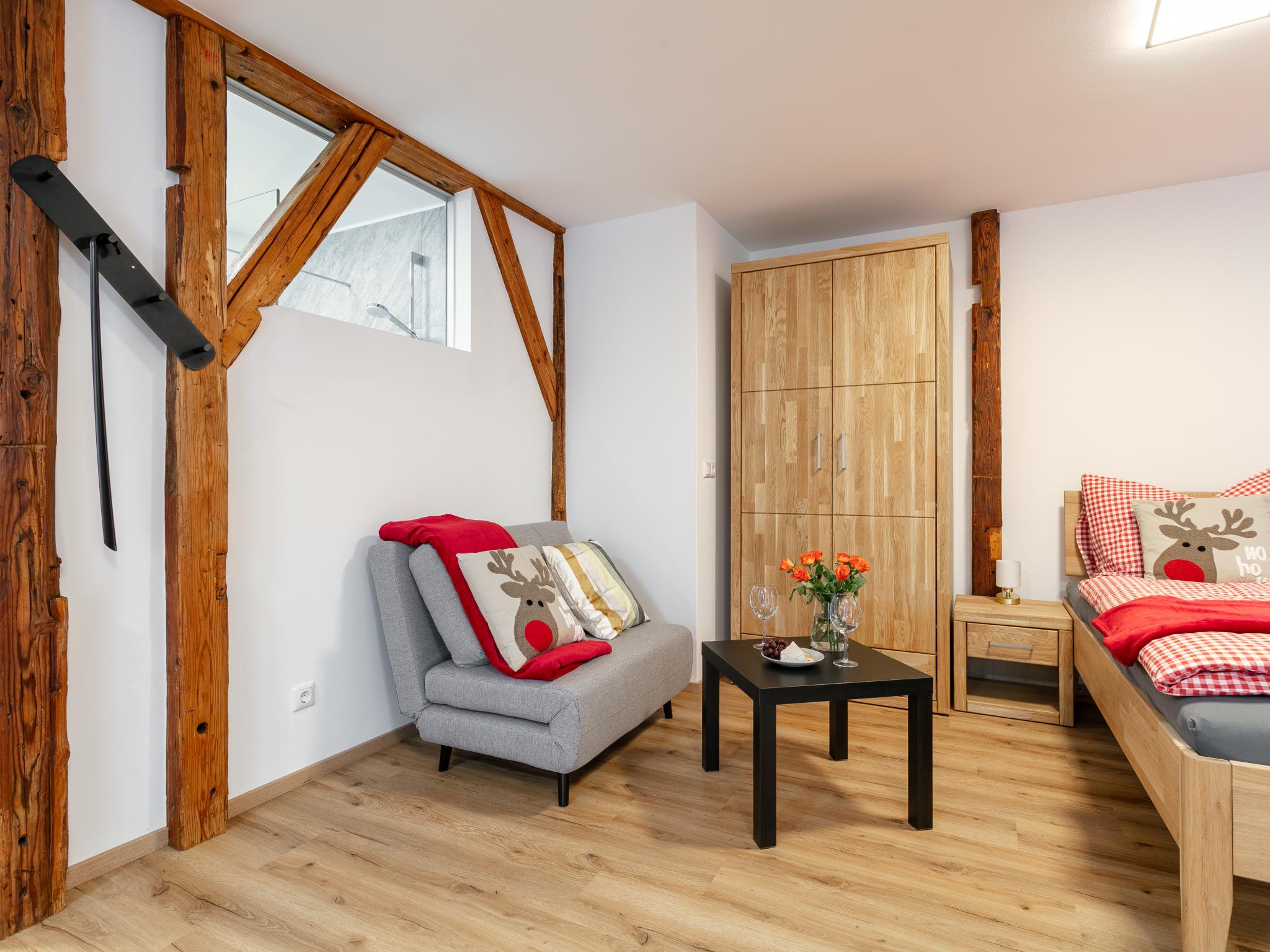 Living area at Tennerhof Apartments Top 1 in Brixen im Thale