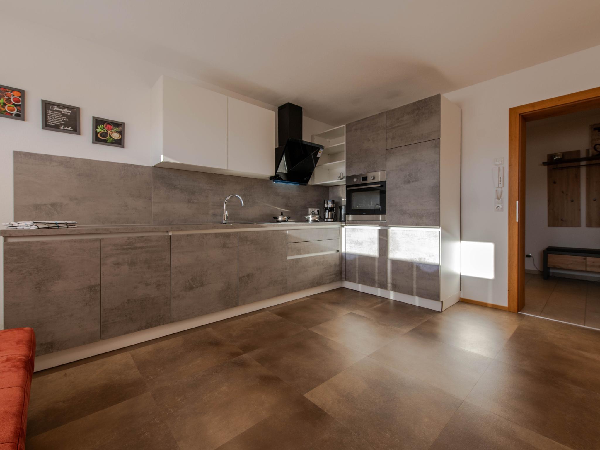 Modern kitchen at Mountain Apartment in Wagrain