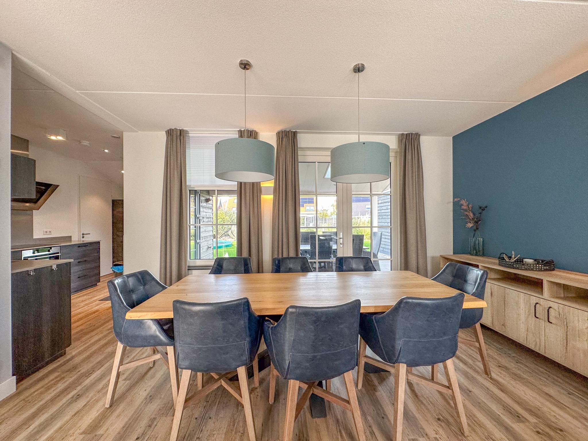 Outdoor terrace and views at Dune Deluxe 77 in Colijnsplaat