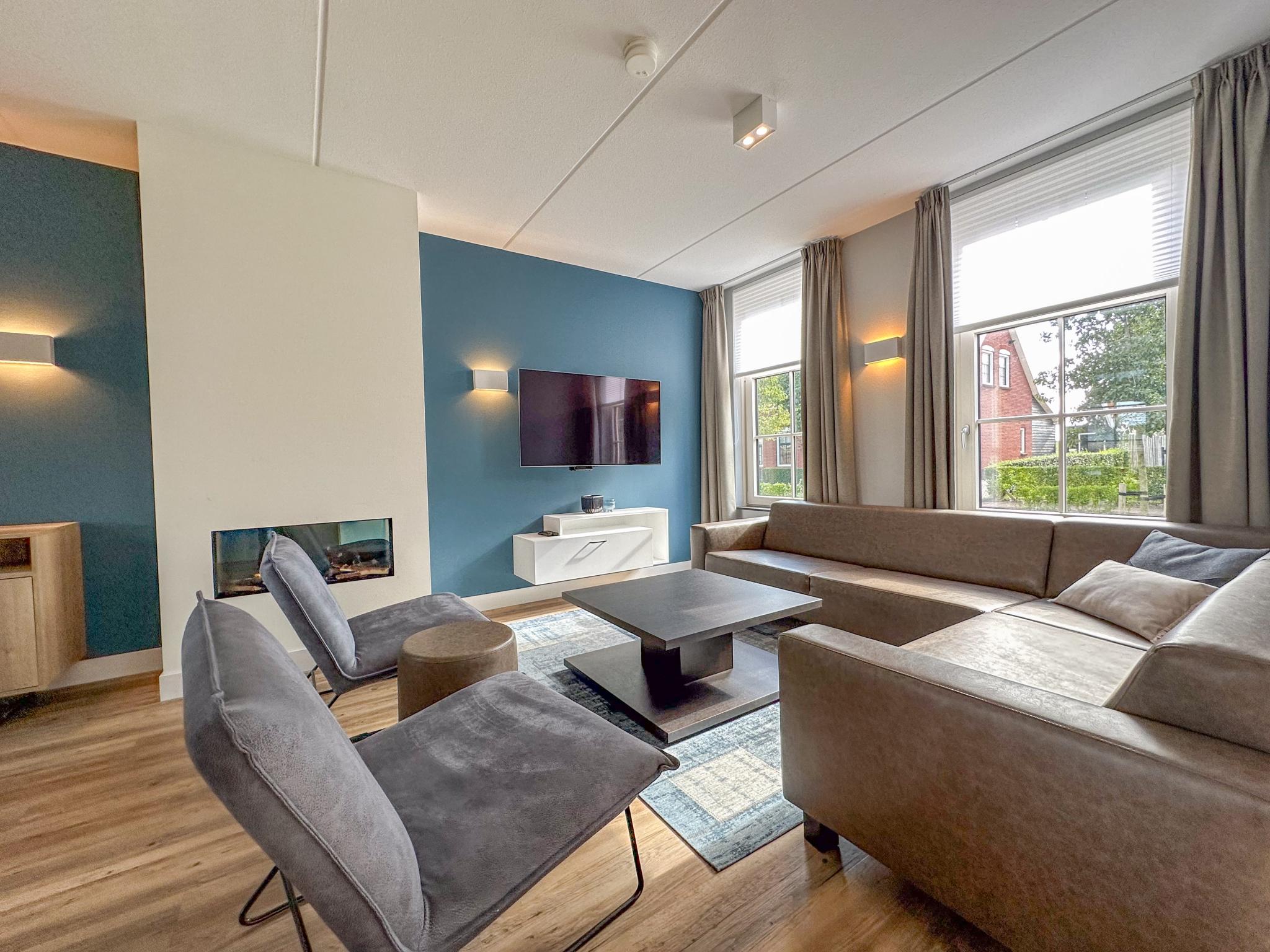 Bedroom with comfortable beds at Dune Deluxe 77 in Colijnsplaat