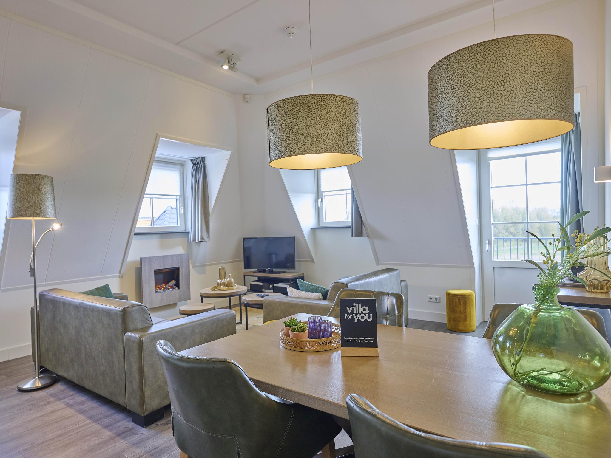 Bedroom with comfortable beds at Sauna Zee 27H in Colijnsplaat