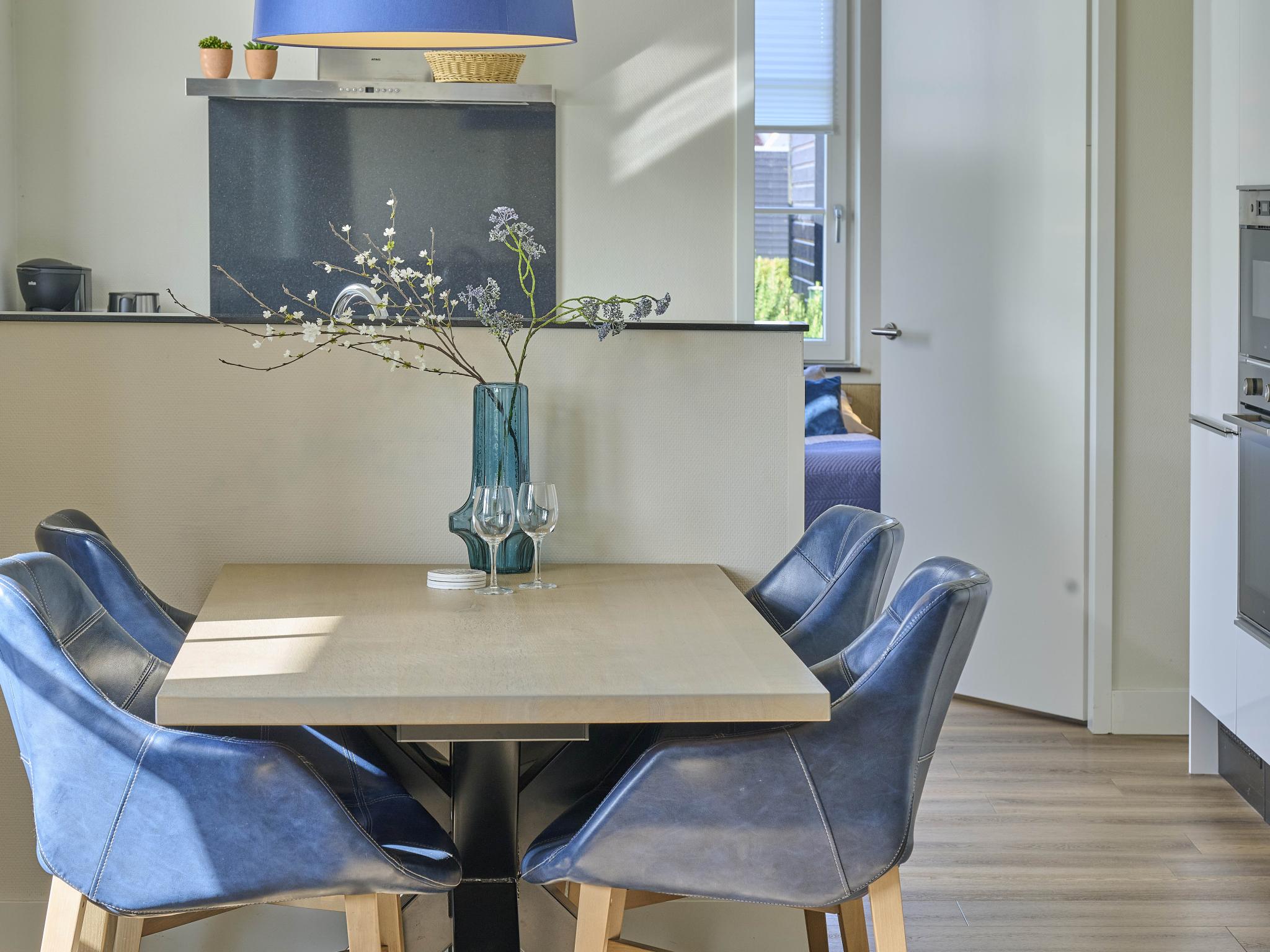 Swimming pool area at SeaLuxe Residence 27C in Colijnsplaat