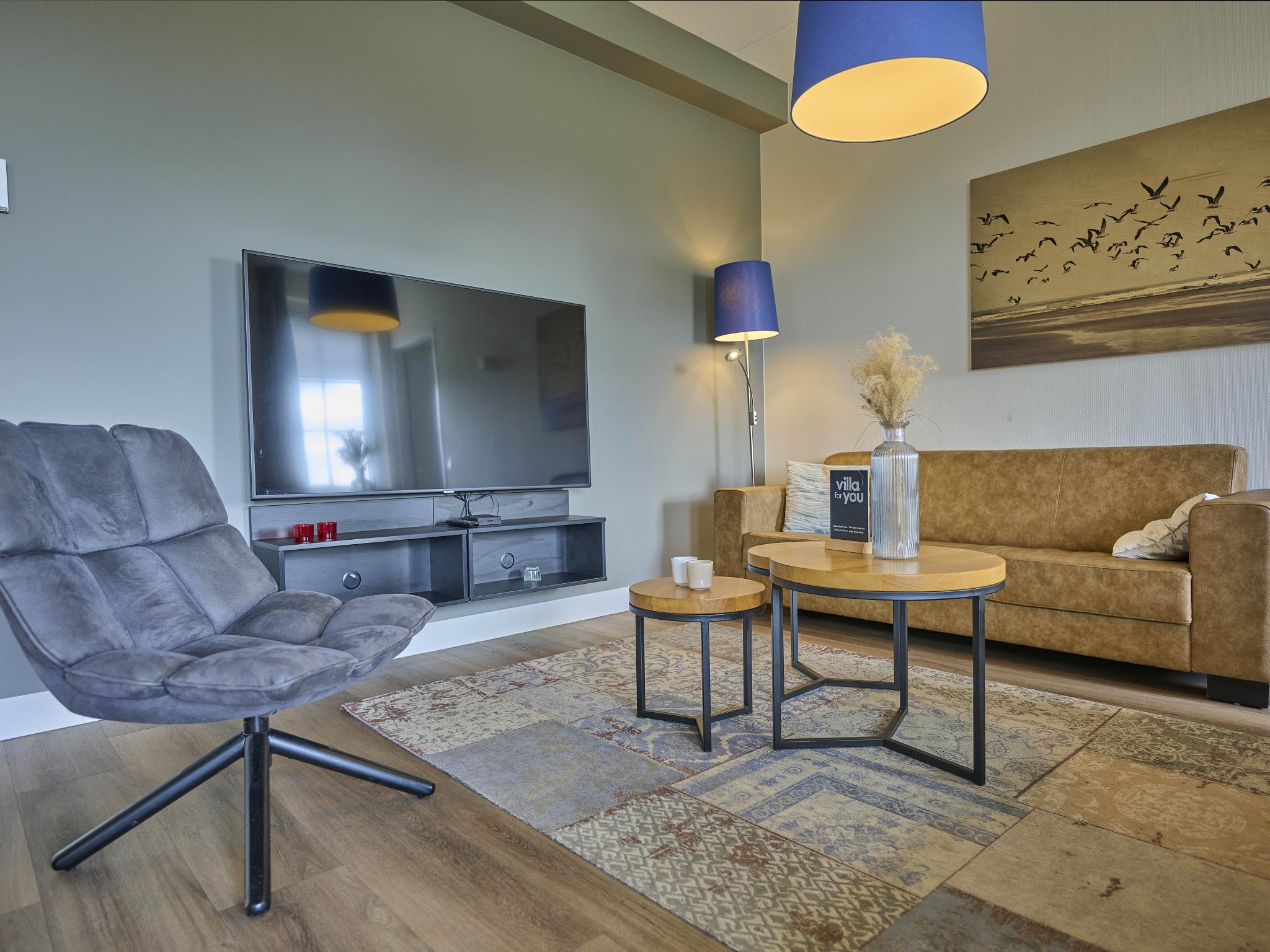 Outdoor terrace and views at SeaLuxe Residence 27C in Colijnsplaat