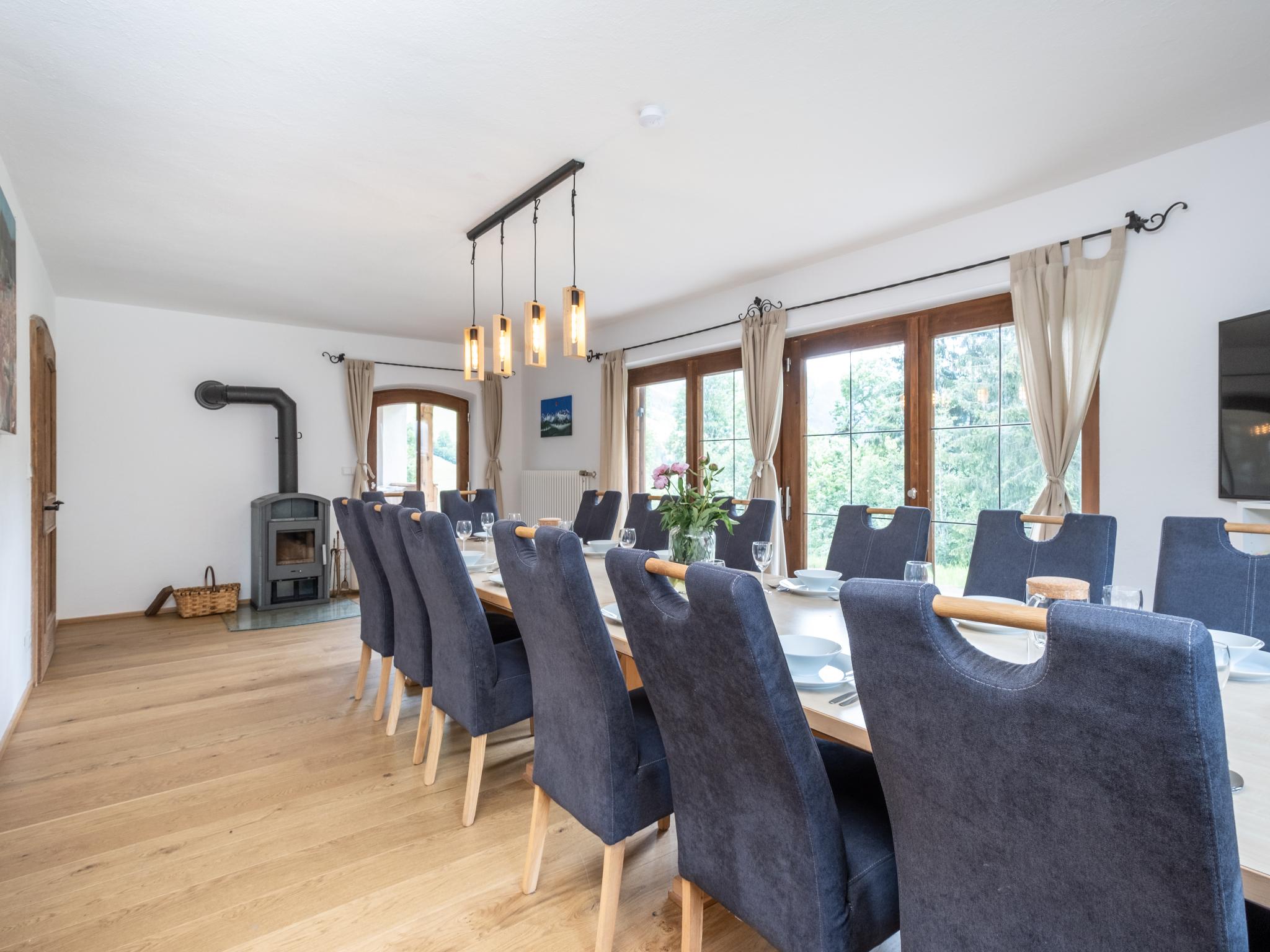 Bedroom with comfortable beds at Brügglbach XL in Kirchberg in Tirol