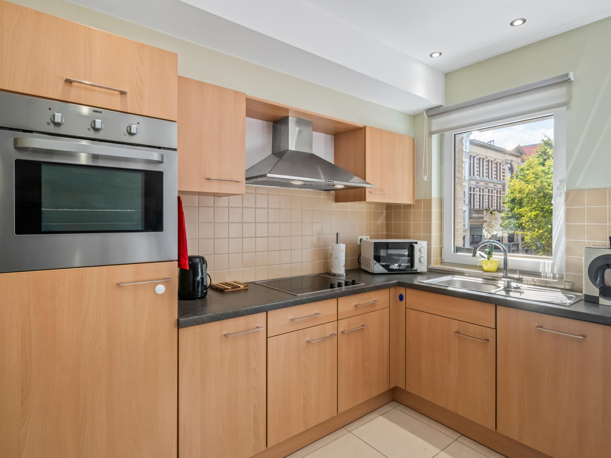 Modern kitchen at Madou - 0103 in Blankenberge