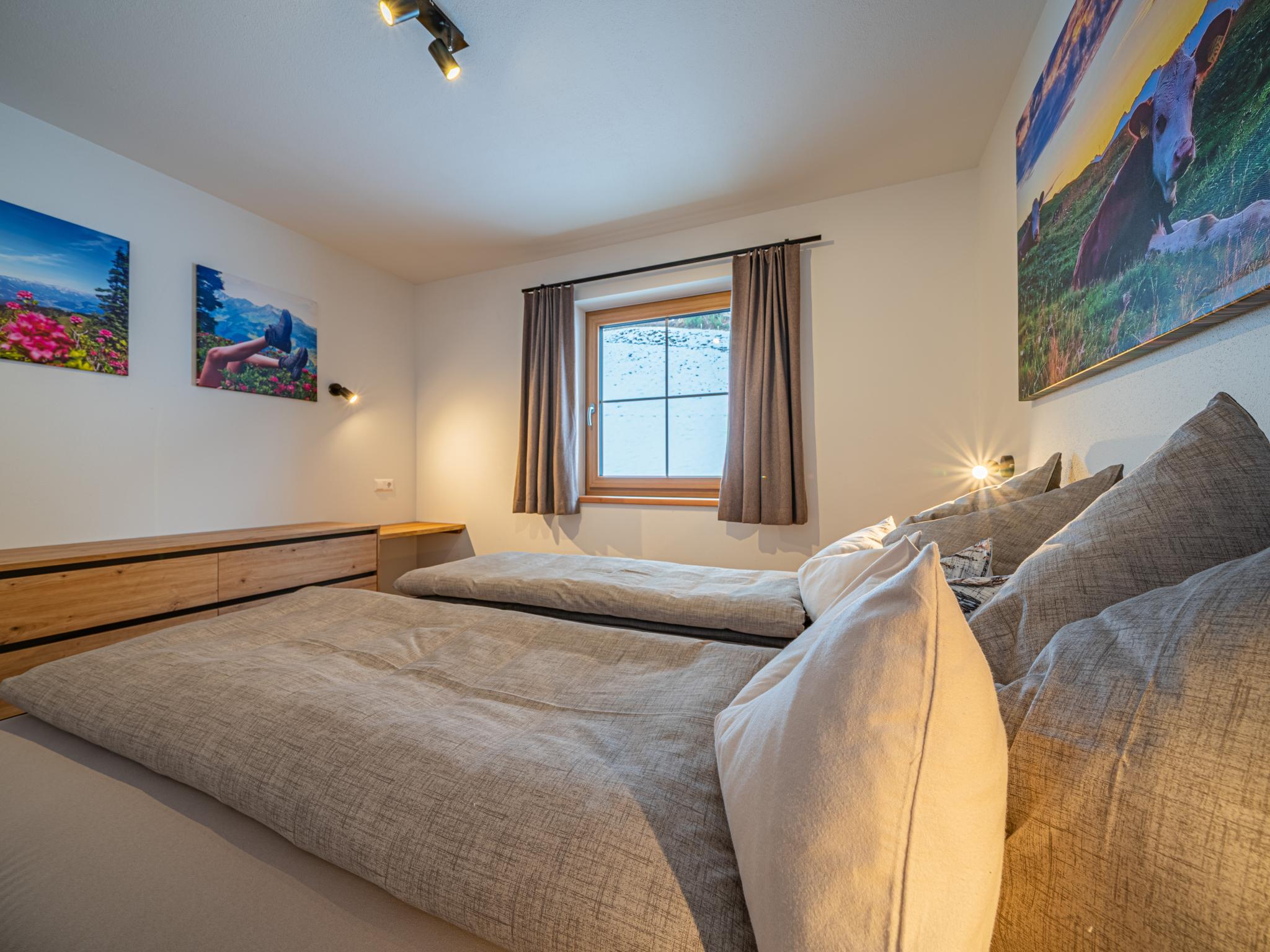 Outdoor terrace and views at Apartment Vorderebenthann in Hopfgarten im Brixental
