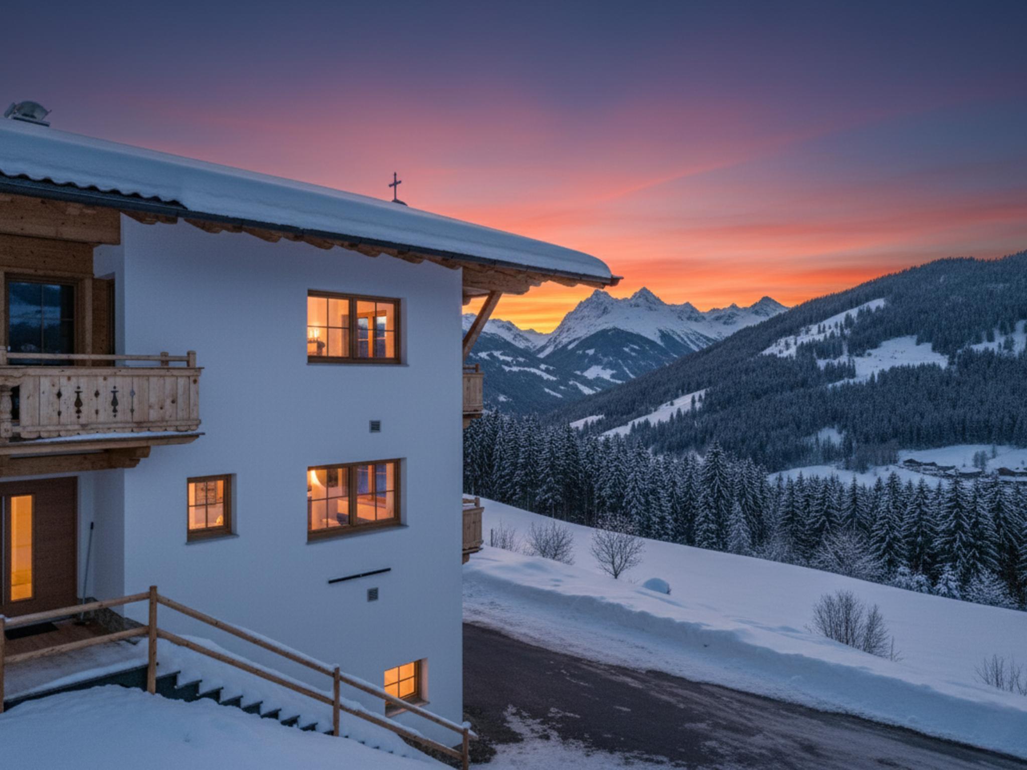 Bedroom with comfortable beds at Apartment Vorderebenthann in Hopfgarten im Brixental