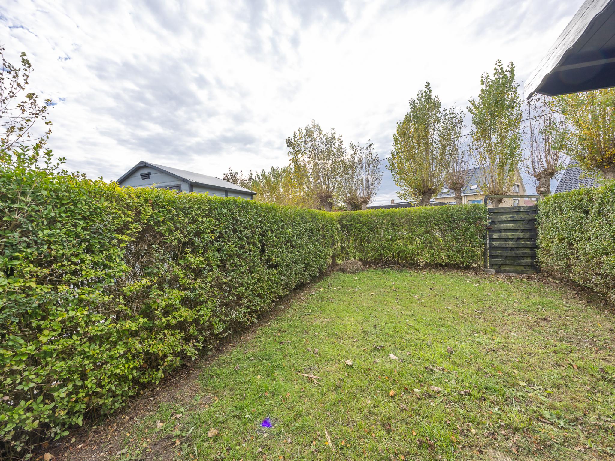 Outdoor terrace and views at Het Zand - 2 + parking 2 in Westende