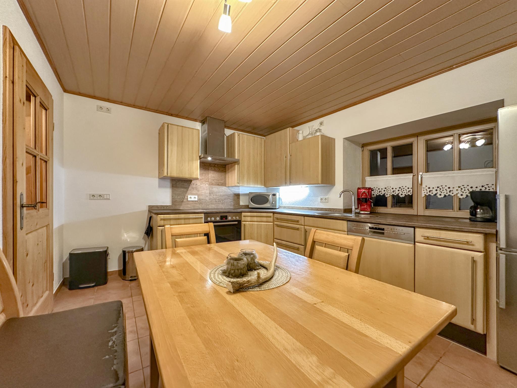 Bedroom with comfortable beds at Holzfurtner in Viechtach