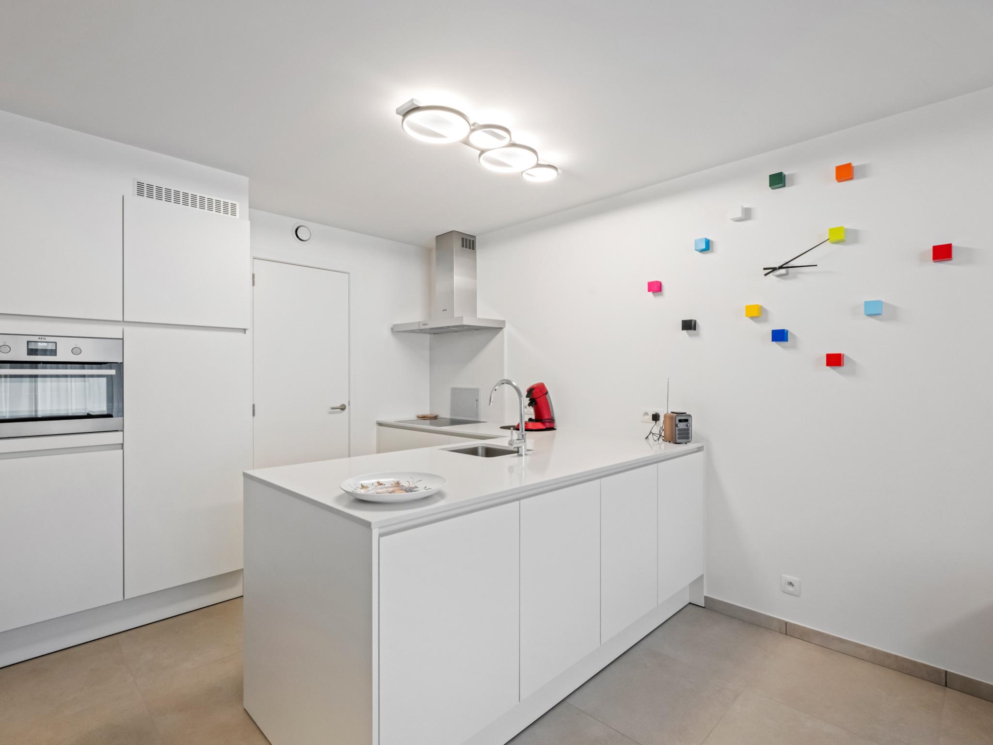 Modern kitchen at Swan - 0103 in Blankenberge