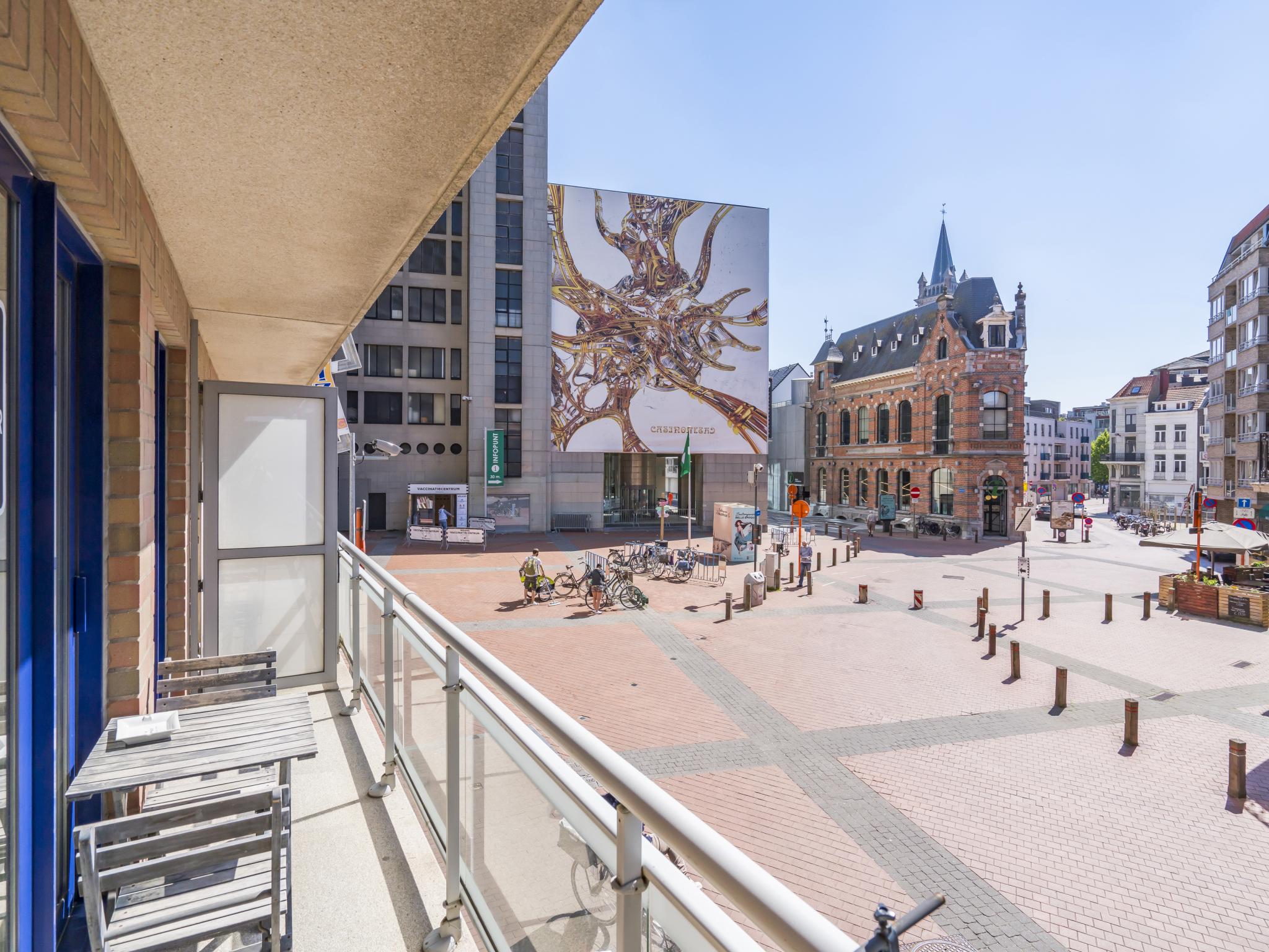 Bedroom with comfortable beds at Majestic Stad - 002 in Blankenberge