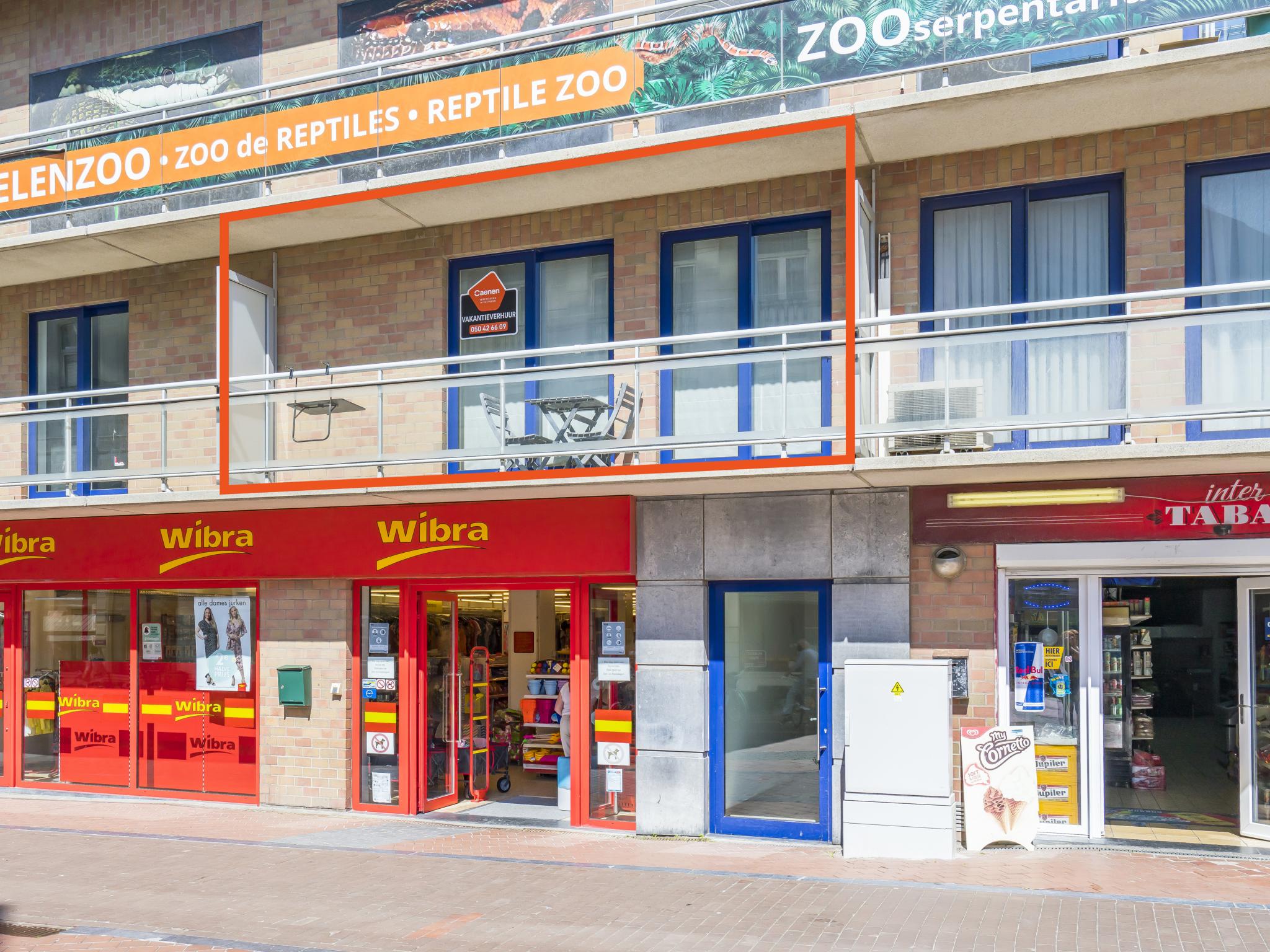 Outdoor terrace and views at Majestic Stad - 002 in Blankenberge