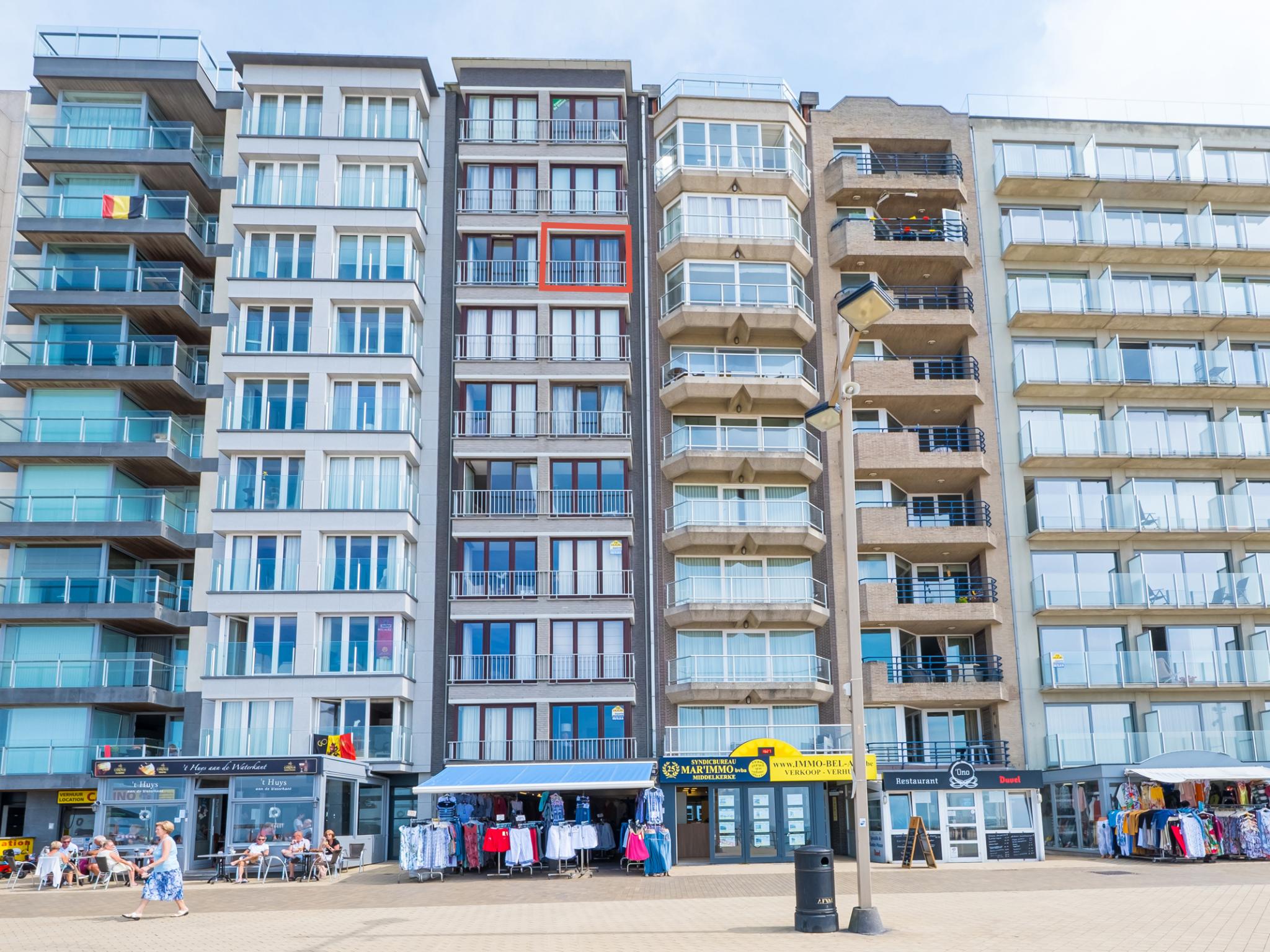 Outdoor terrace and views at Stella - 0701 in Middelkerke