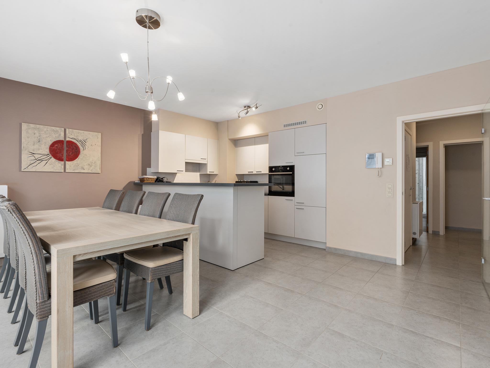 Modern kitchen at Zeetrapper - 001 in Blankenberge