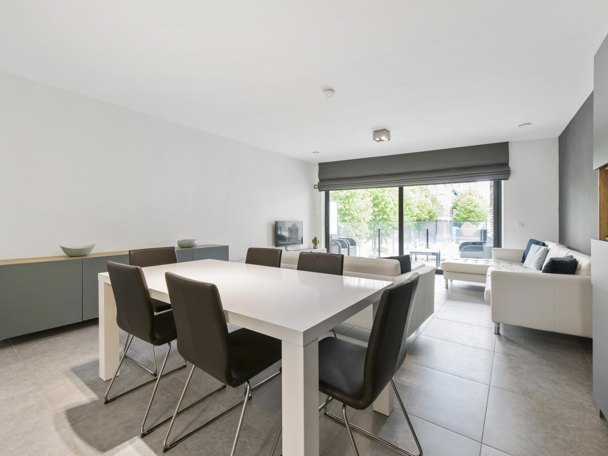 Modern kitchen at Zenith - 0105 in Blankenberge