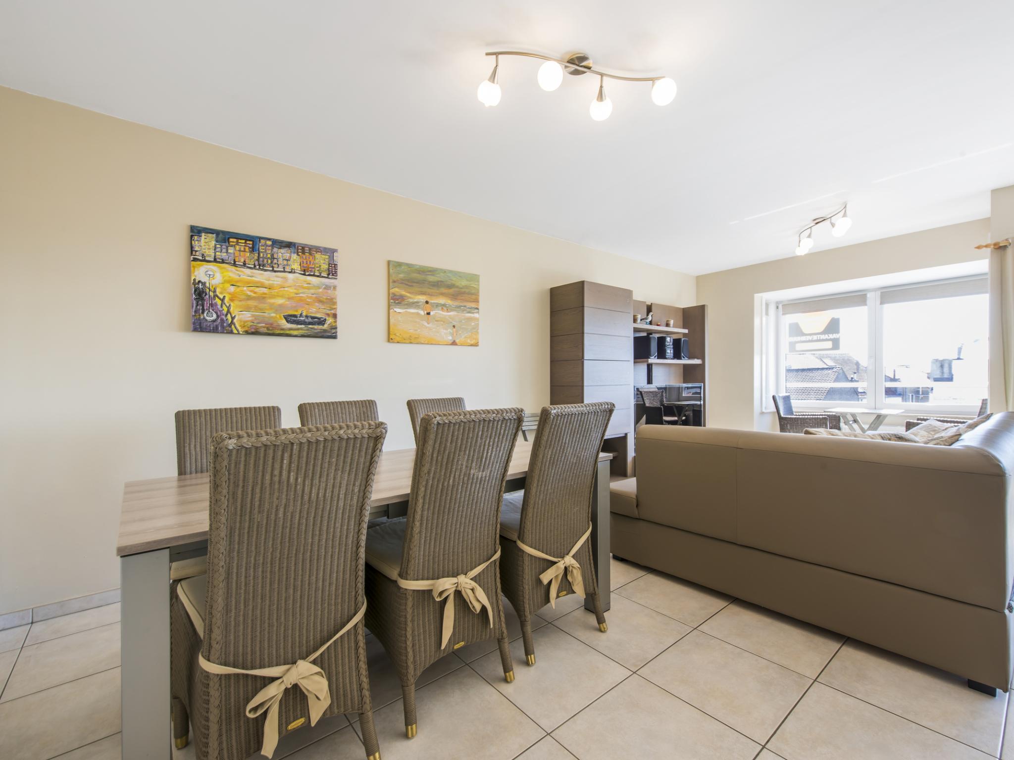 Bedroom with comfortable beds at Dunepanne - 0502 + garage in Blankenberge