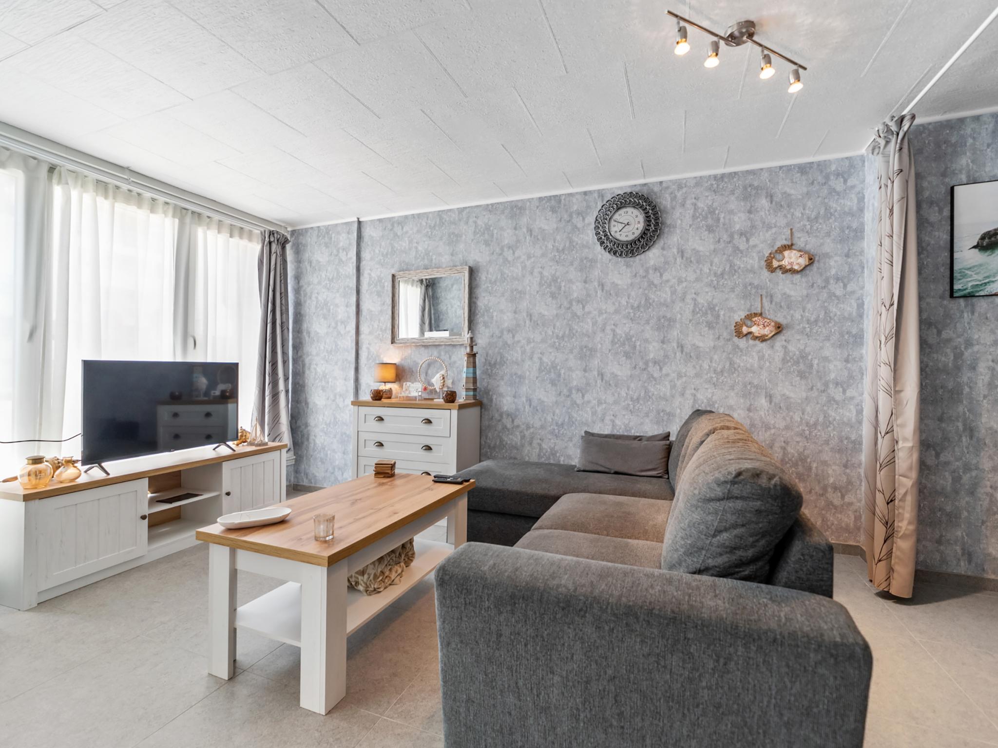 Bedroom with comfortable beds at Costa Brava - GLV in Blankenberge