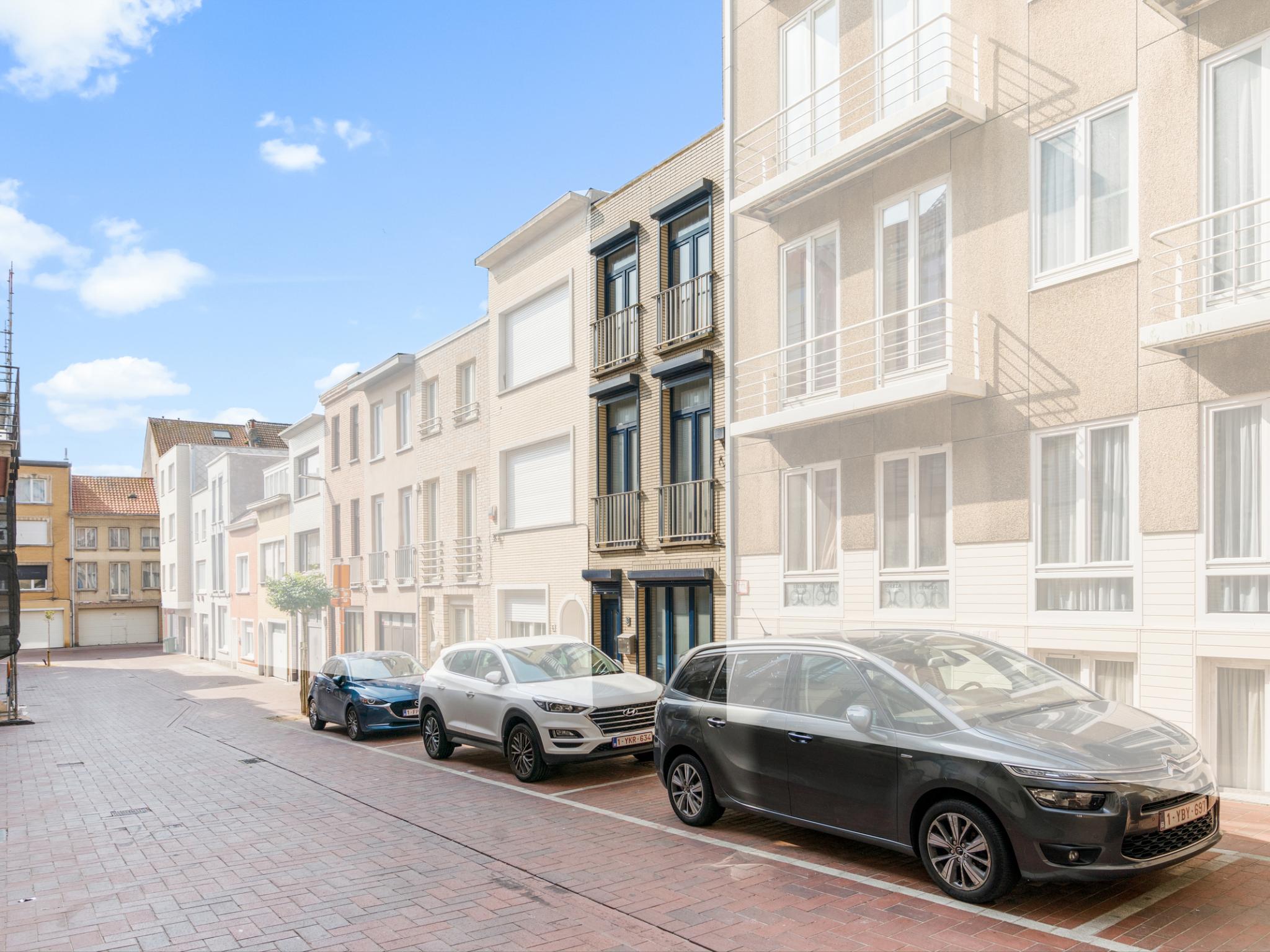Outdoor terrace and views at Badersstraat 3 - Vakantiewoning 3 in Blankenberge