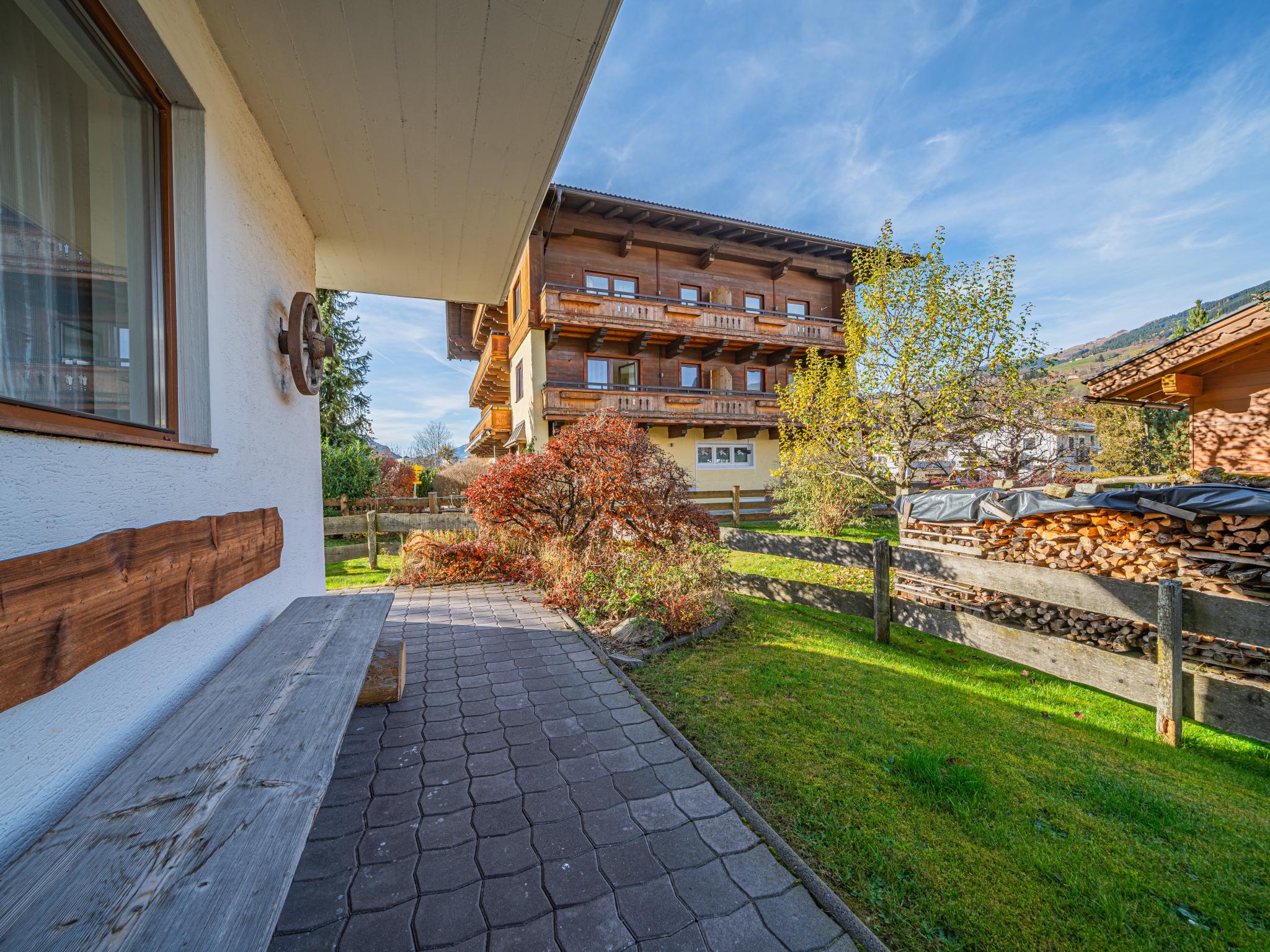 Outdoor terrace and views at Hohe Tauern-Großvenediger in Mittersill