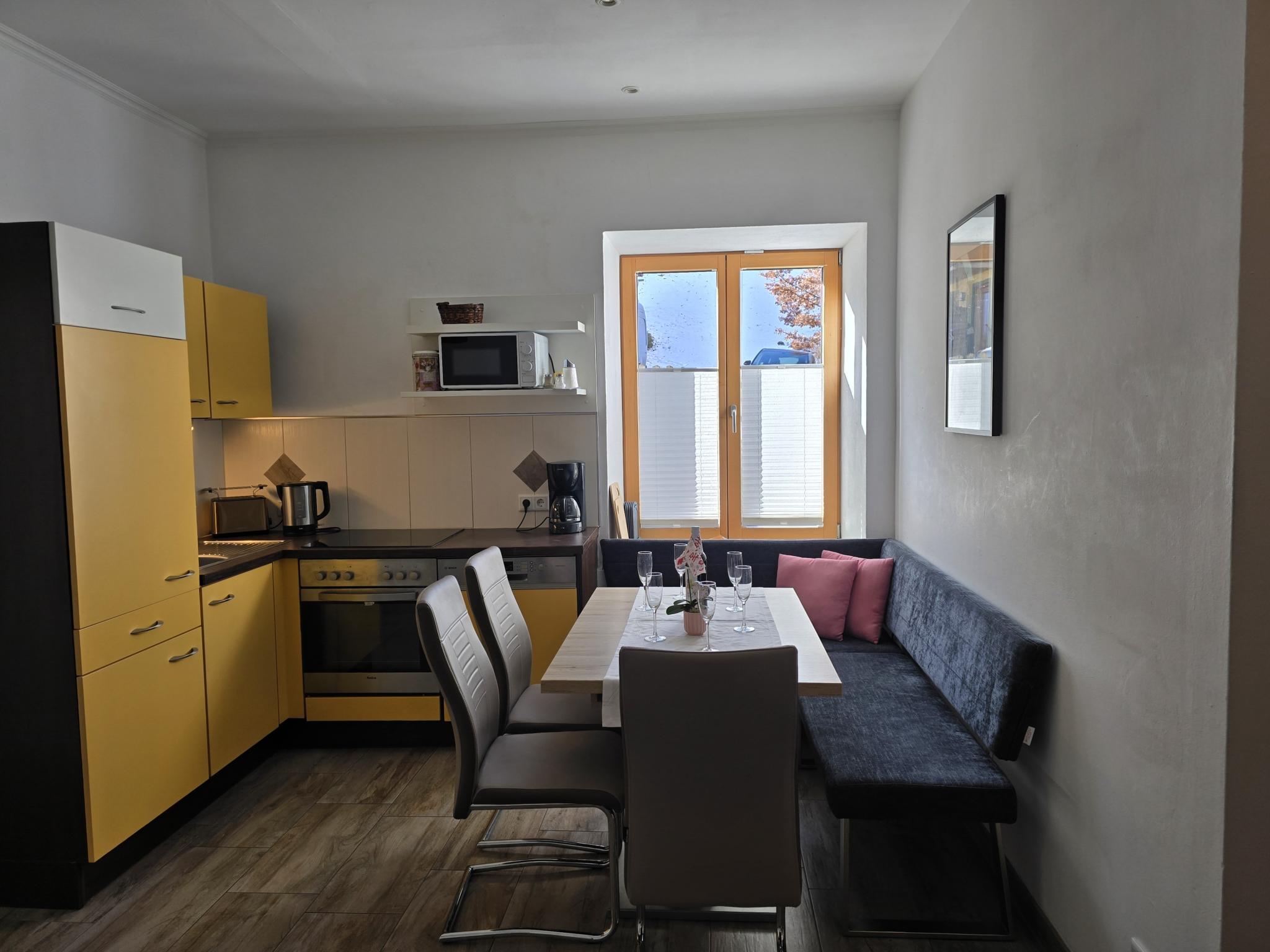 Bedroom with comfortable beds at Murblick in Ramingstein