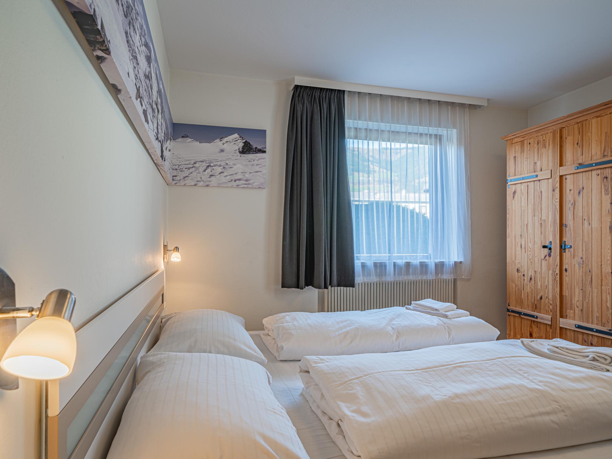 Bedroom with comfortable beds at Hohe Tauern in Mittersill