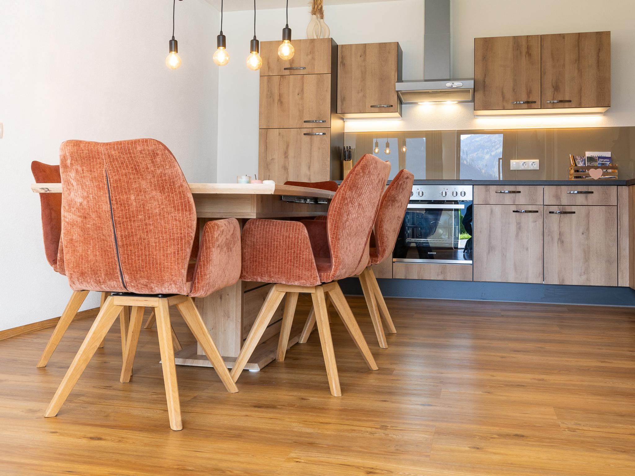 Living area at Appart Zell in Zellberg