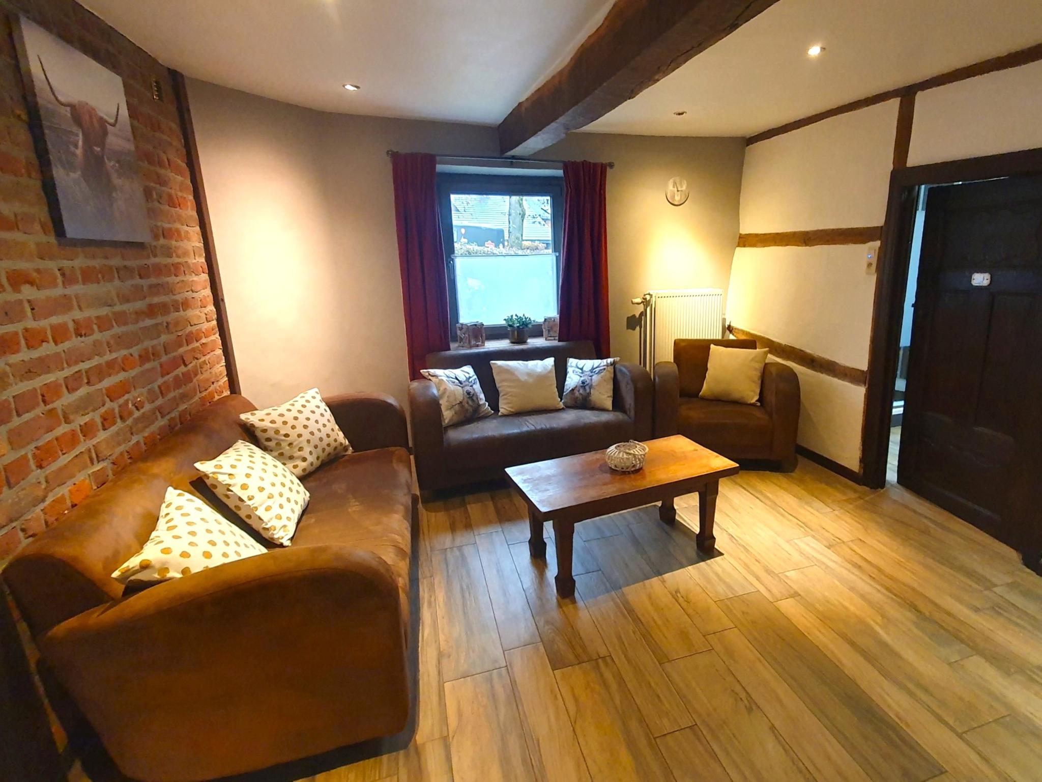 Living area at Les Pierris near F1 circuit in Francorchamps