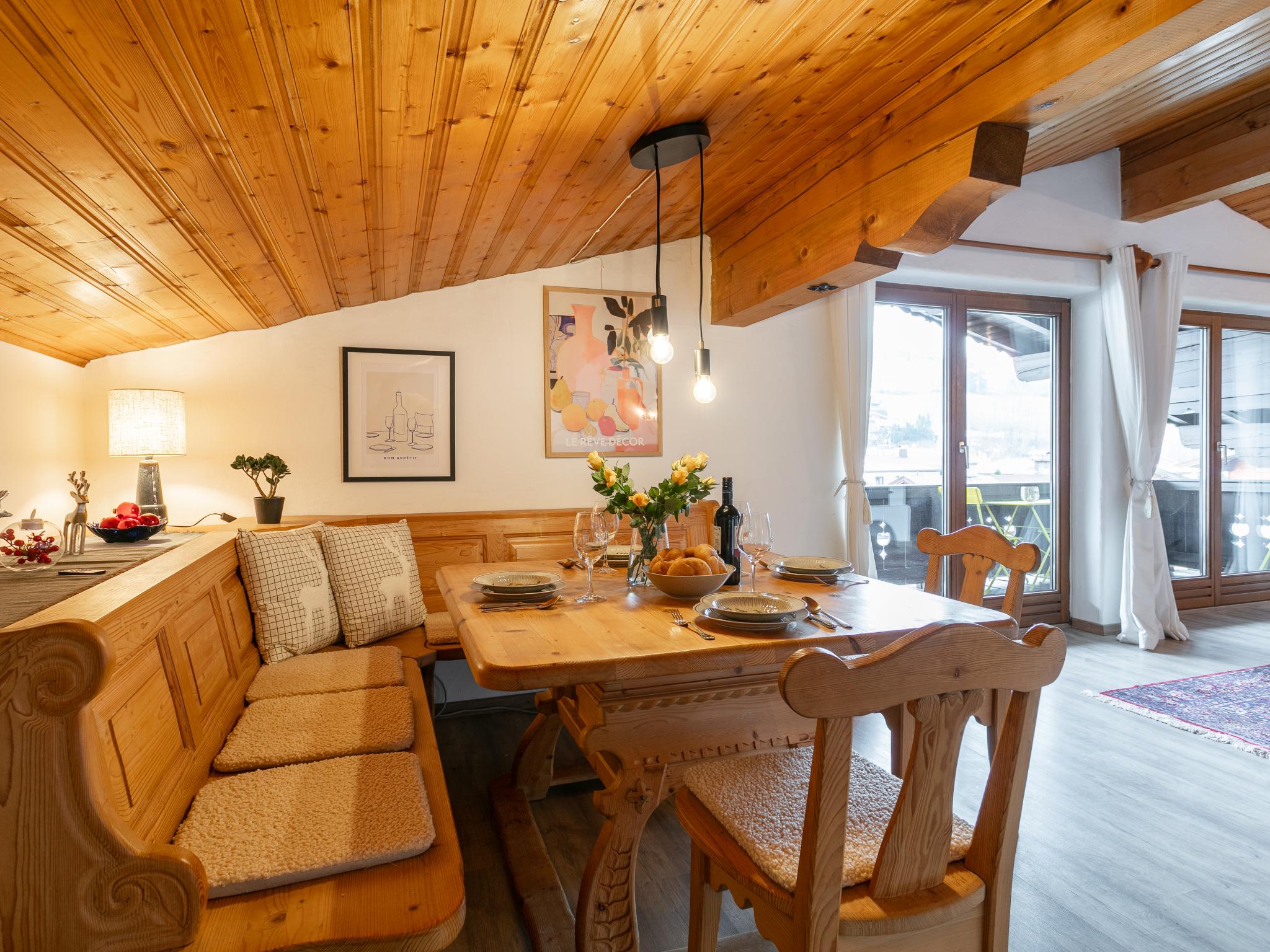 Living area at FamilienLodge Reith in Reith bei Kitzbühel