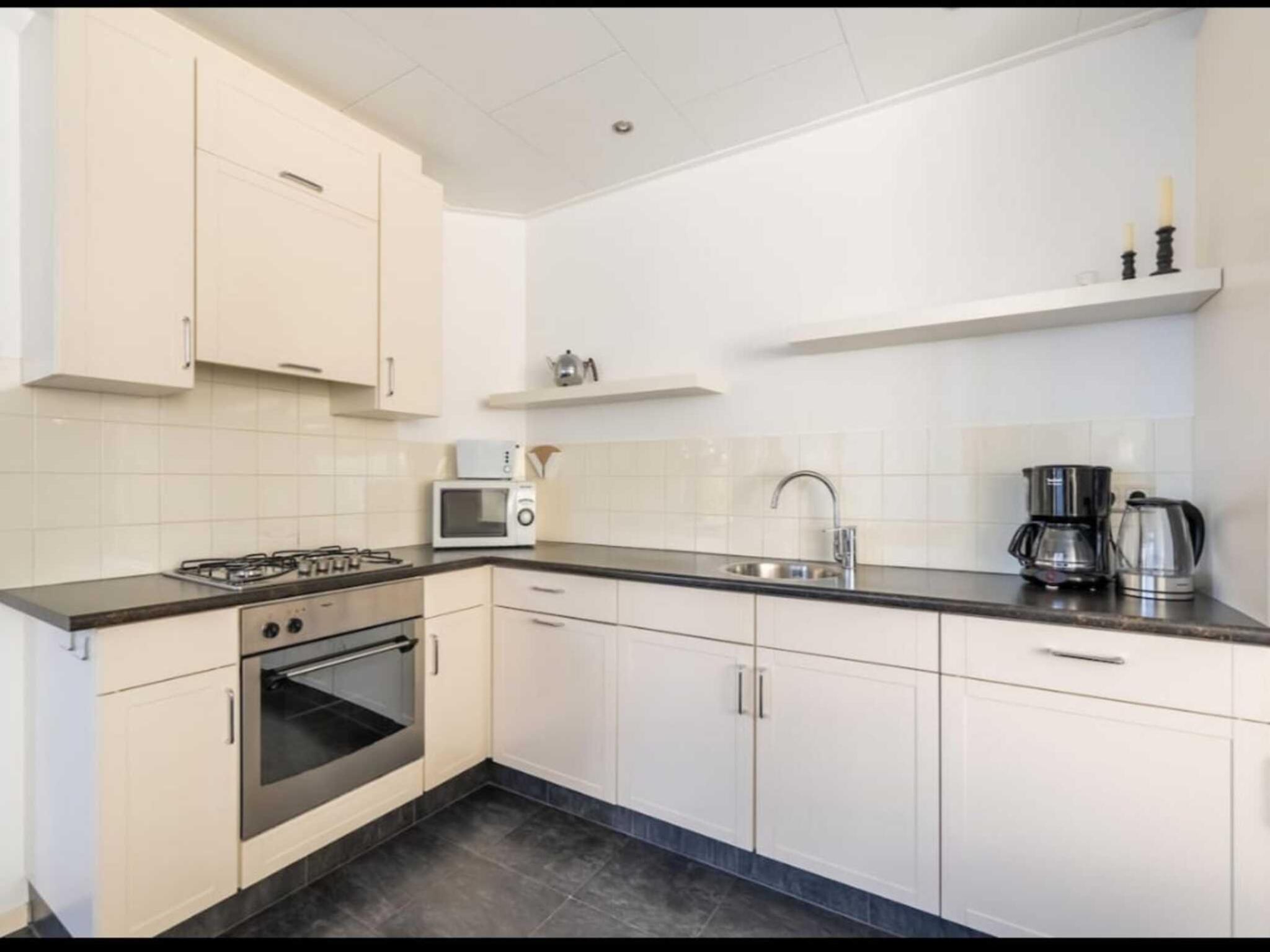 Modern kitchen at Scheldeoord 54 in Baarland