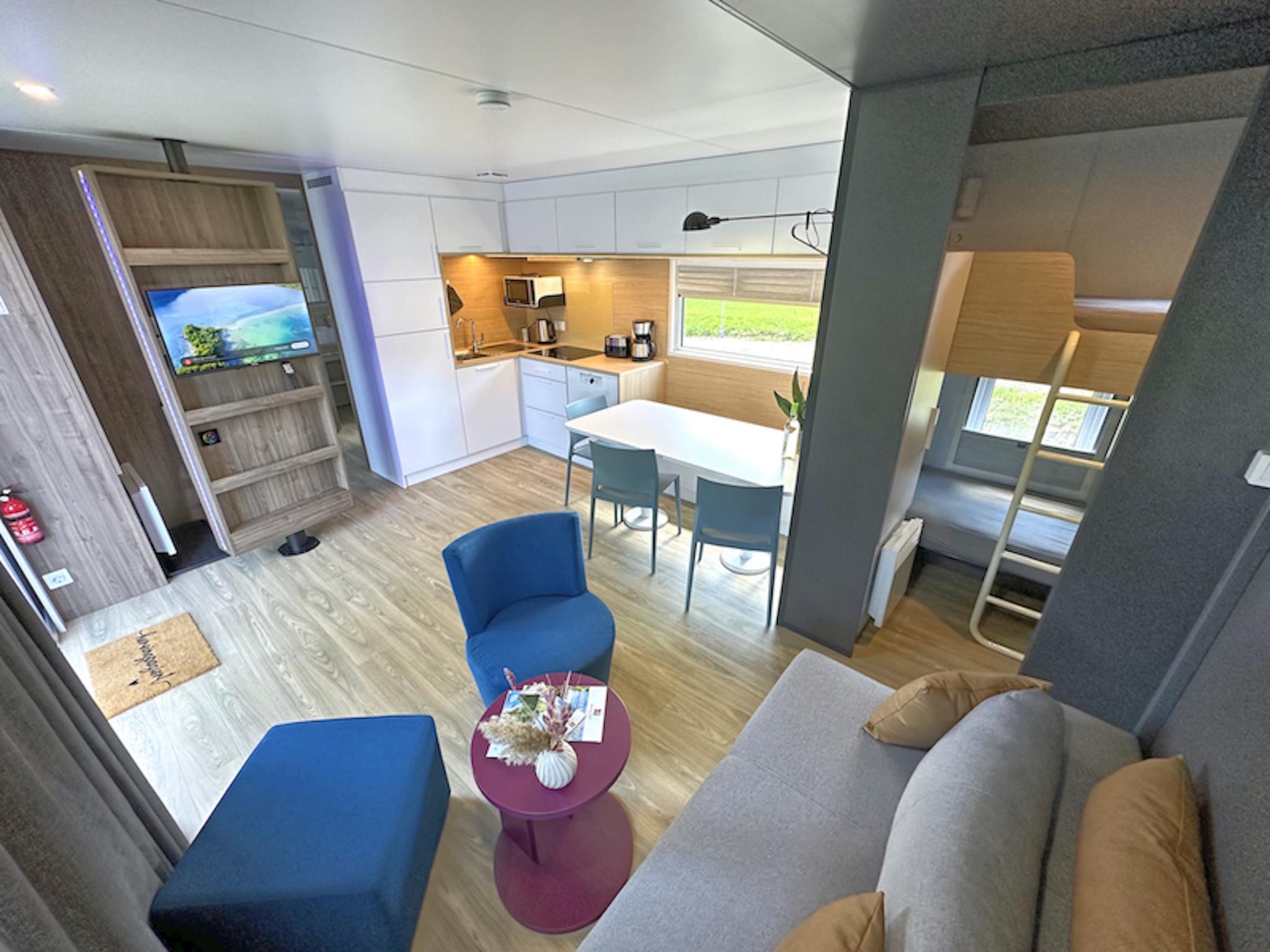 Bathroom facilities at Feriendorf Seeblick - Tiny Nr 1 in Neunburg vorm Wald