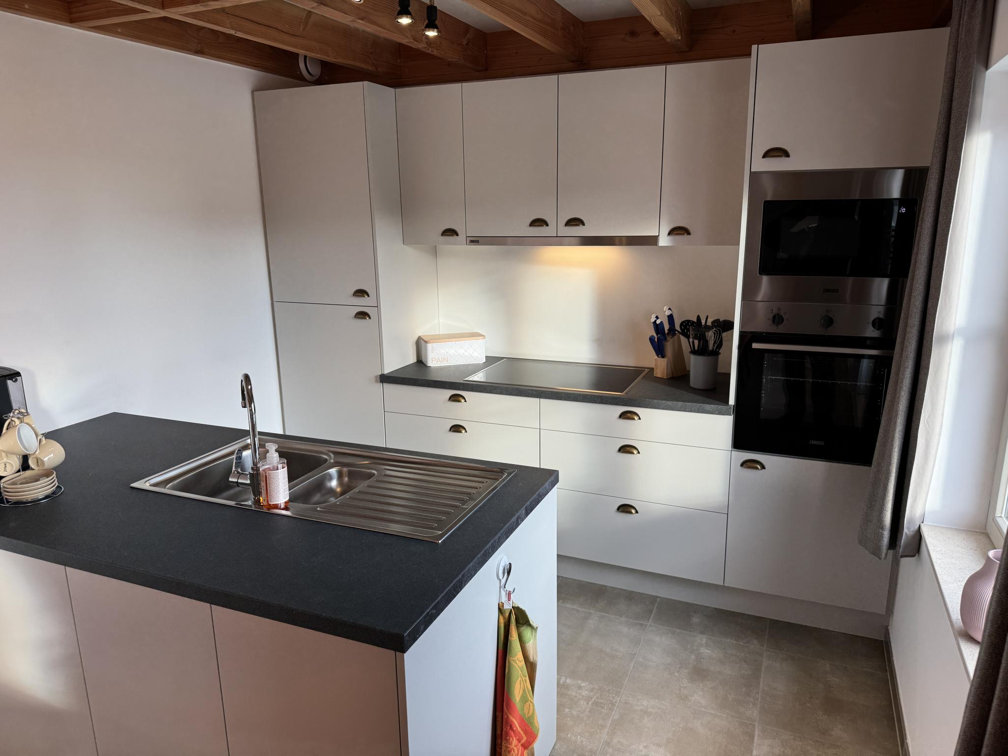 Outdoor terrace and views at Westhinder II H23 in Koksijde