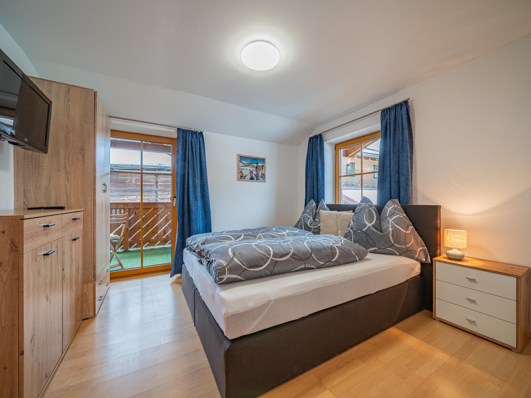 Outdoor terrace and views at Summa Haisl in Embach