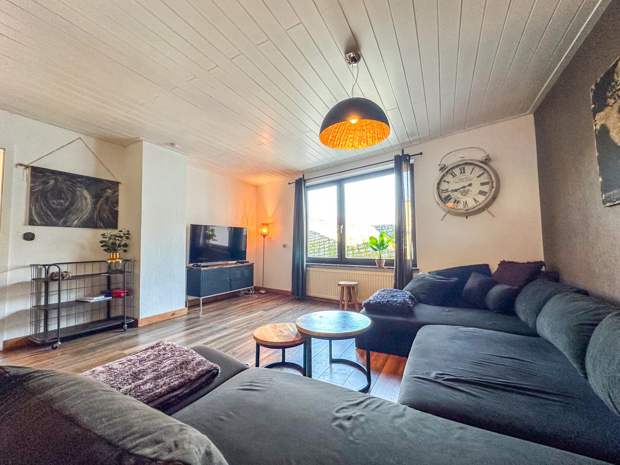 Bedroom with comfortable beds at Burgen in Burgen