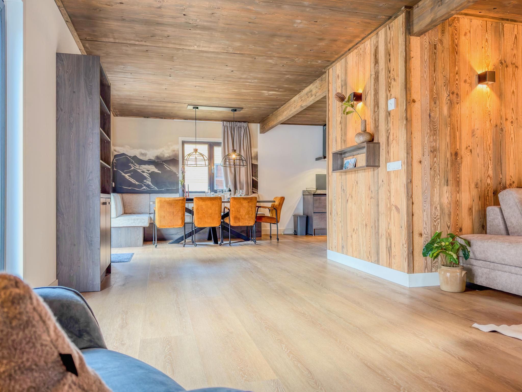 Bedroom with comfortable beds at Naturchalet am Afritzer See in Afritz am See