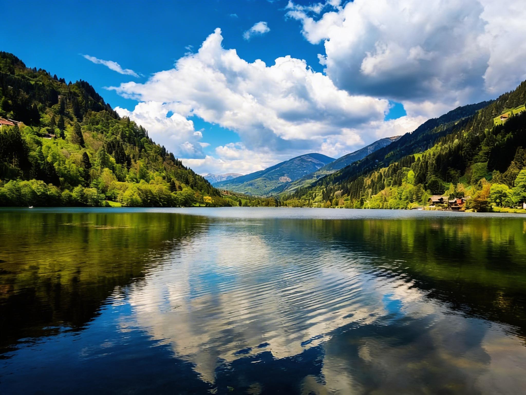 Living area at Seeblick am Afritzer See in Afritz am See