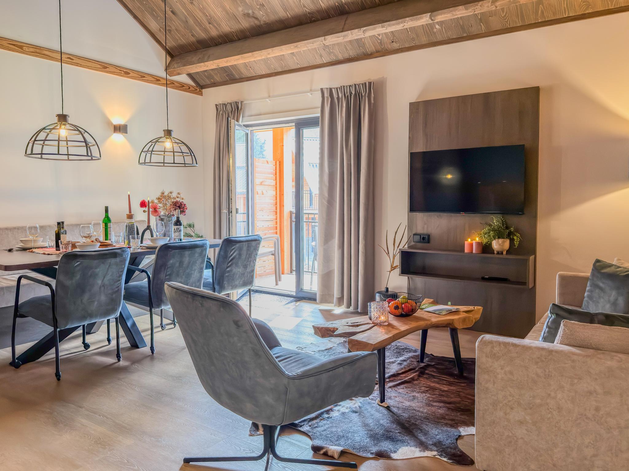 Modern kitchen at Seeblick am Afritzer See in Afritz am See