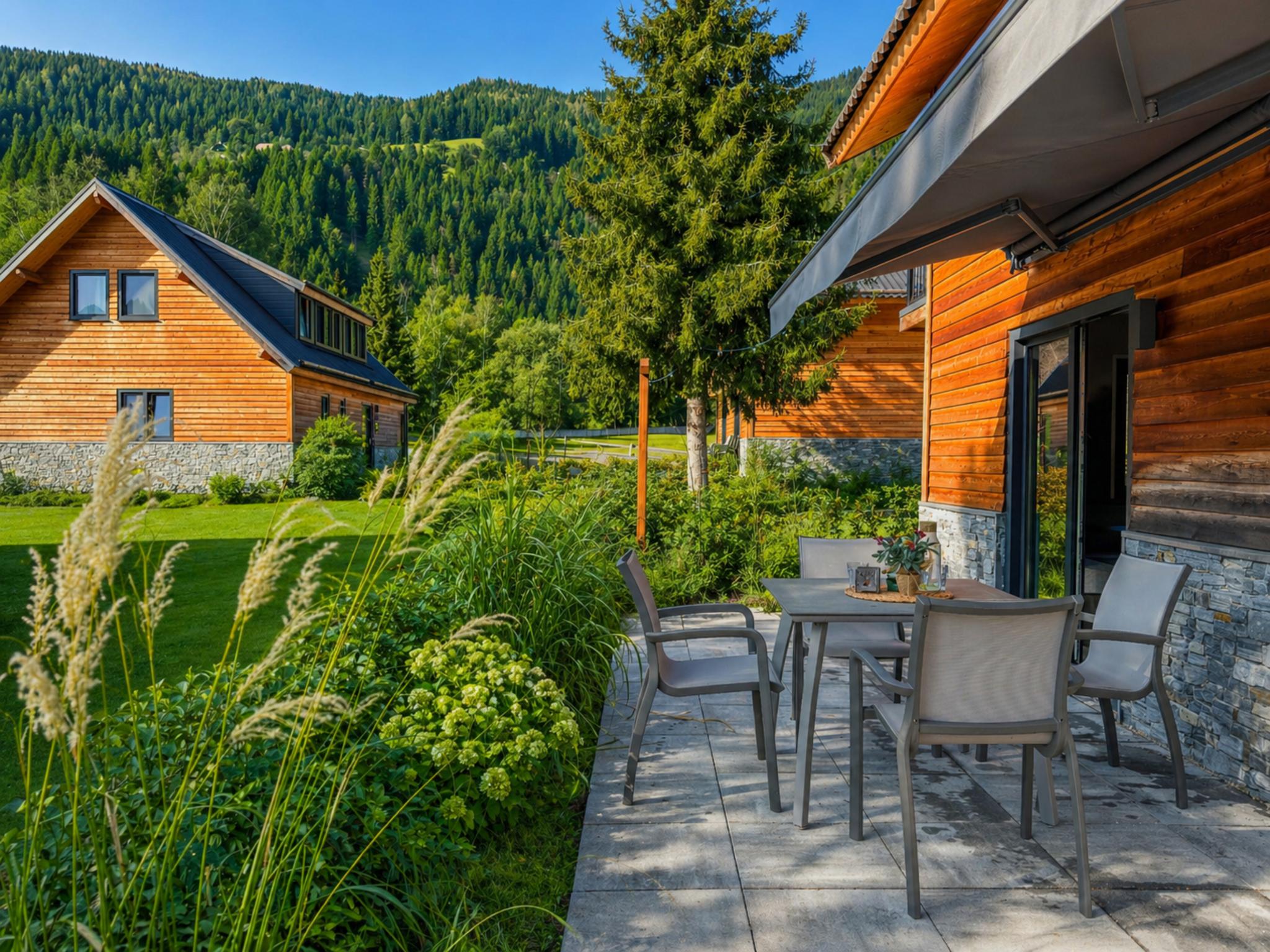 Alpenchalet Nockblick am Afritzer See – afbeelding 2