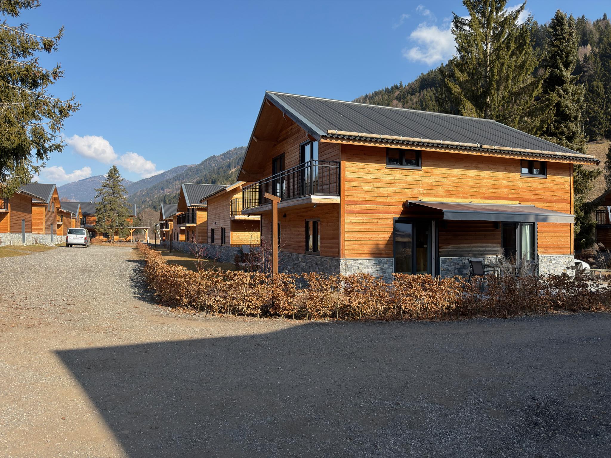 Alpenchalet Nockblick am Afritzer See Karinthië