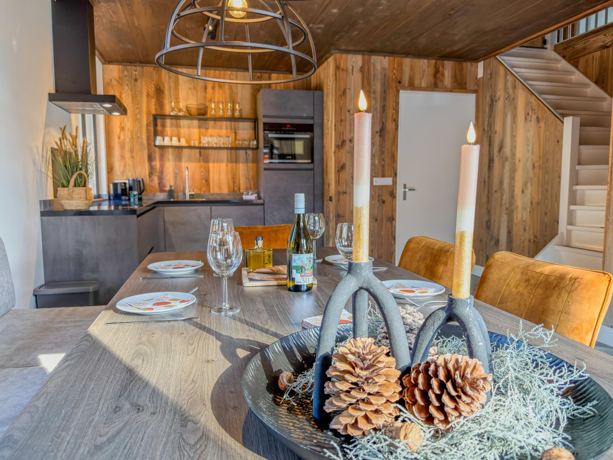 Outdoor terrace and views at Alpenchalet Nockblick am Afritzer See in Afritz am See