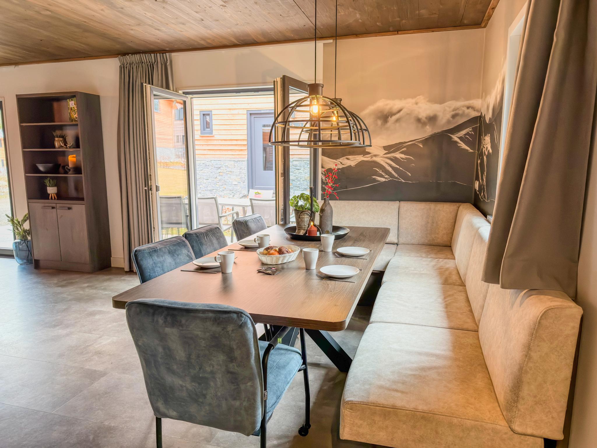 Modern kitchen at Familienglück Afritz am See in Afritz am See