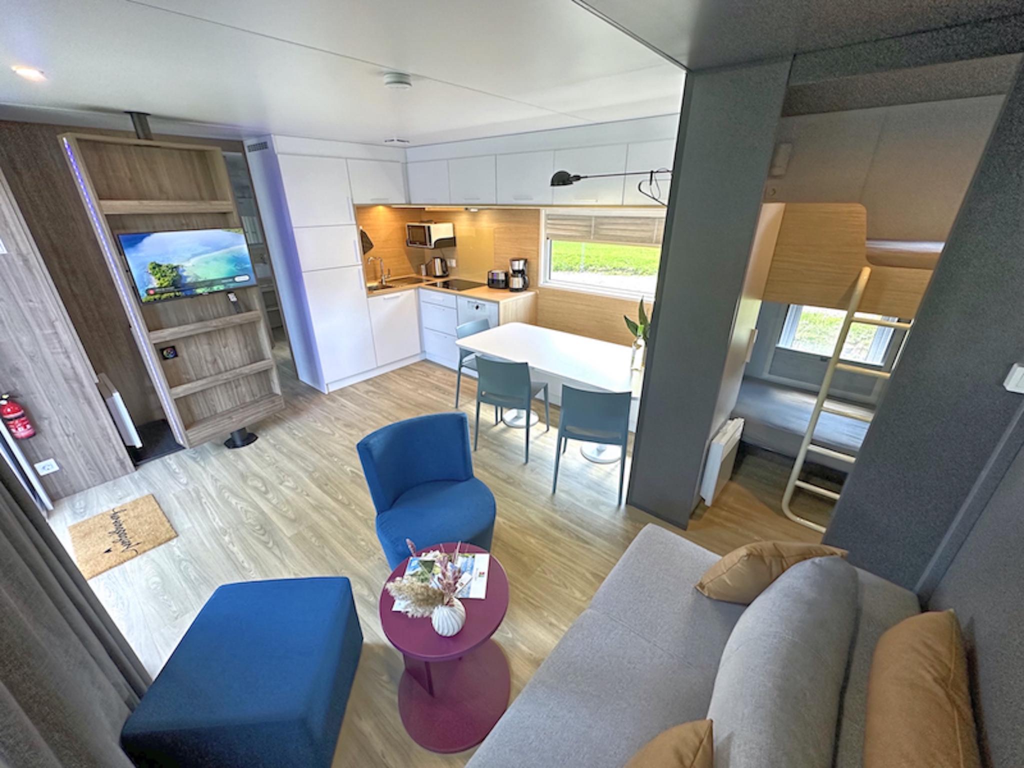 Bathroom facilities at Feriendorf Seeblick - Tiny Nr 9 in Neunburg vorm Wald