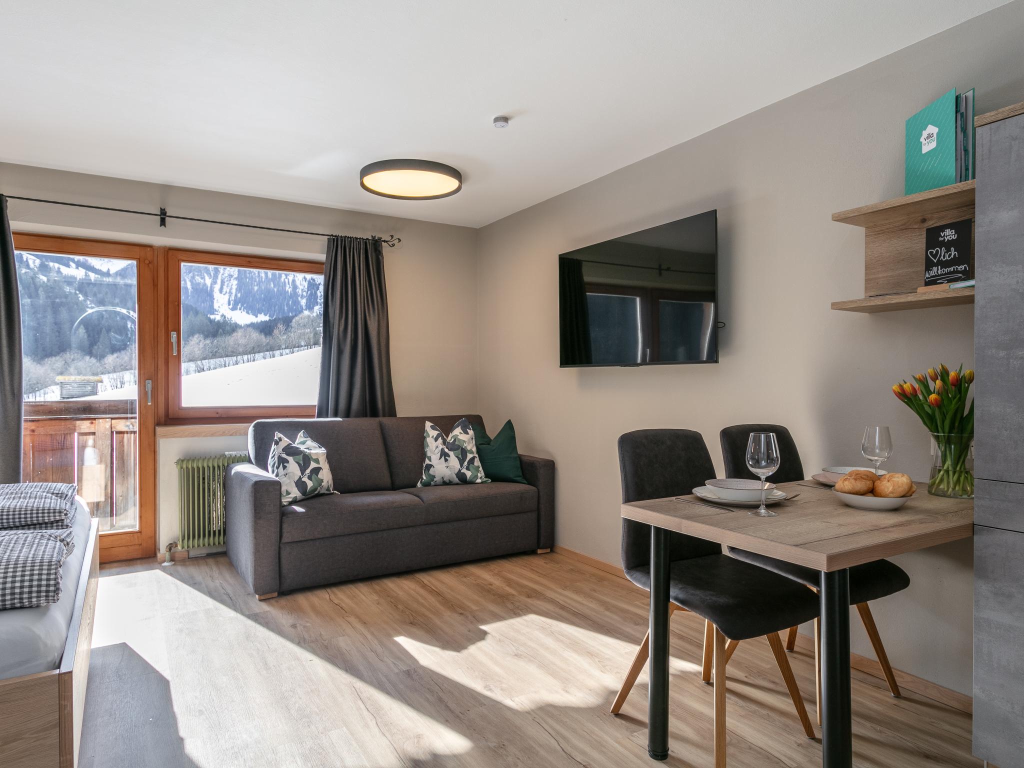 Living area at Hacklerhof Top 2 in Alpbach