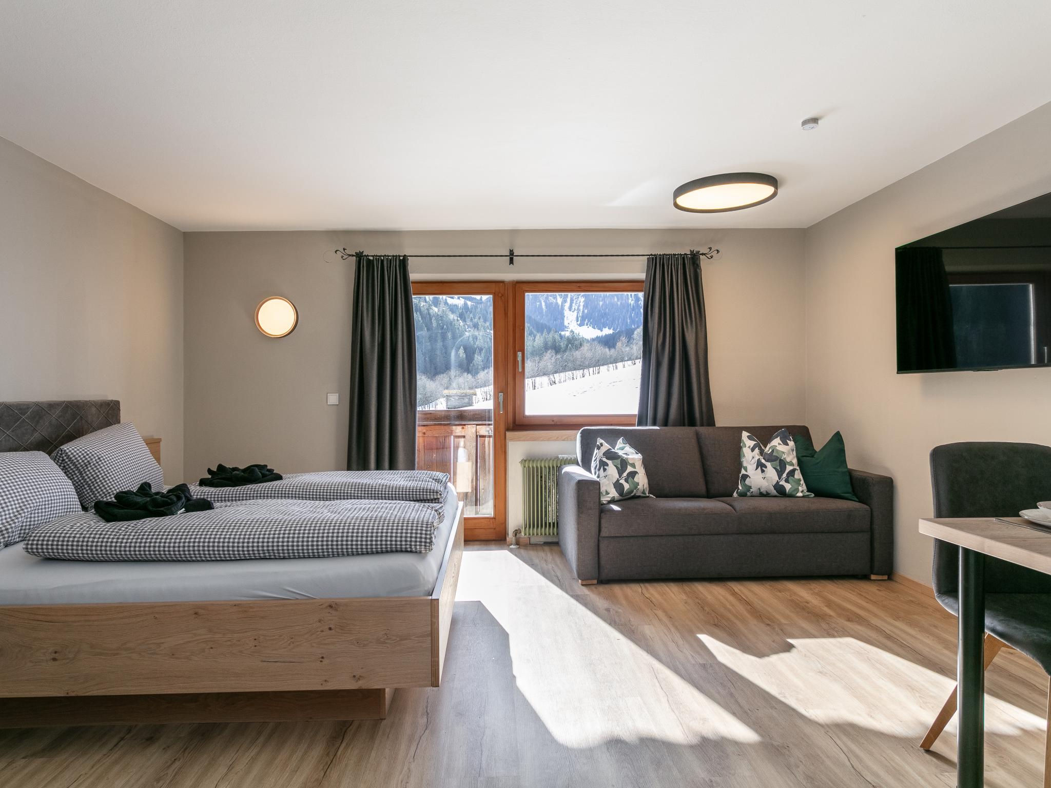 Bedroom with comfortable beds at Hacklerhof Top 2 in Alpbach