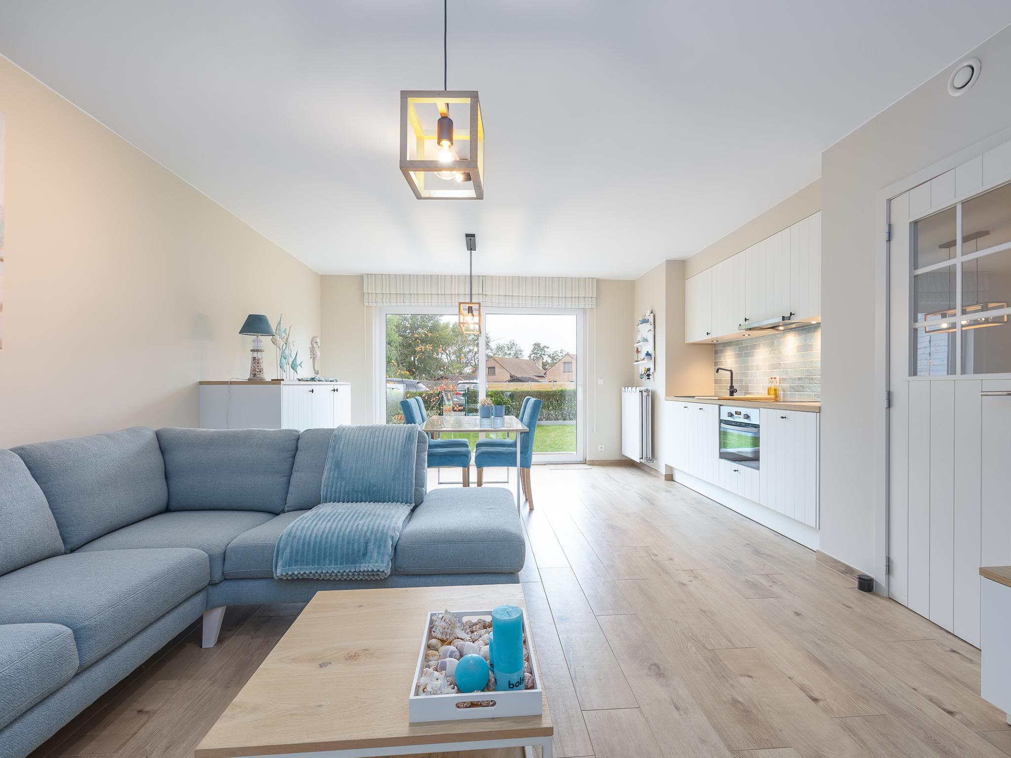 Modern kitchen at Lotus - 0003 + park. 3 in Westende