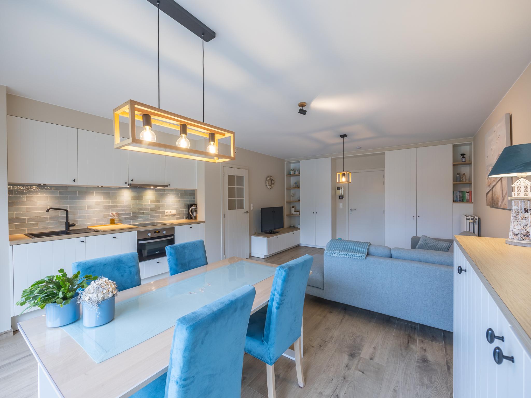 Outdoor terrace and views at Lotus - 0003 + park. 3 in Westende