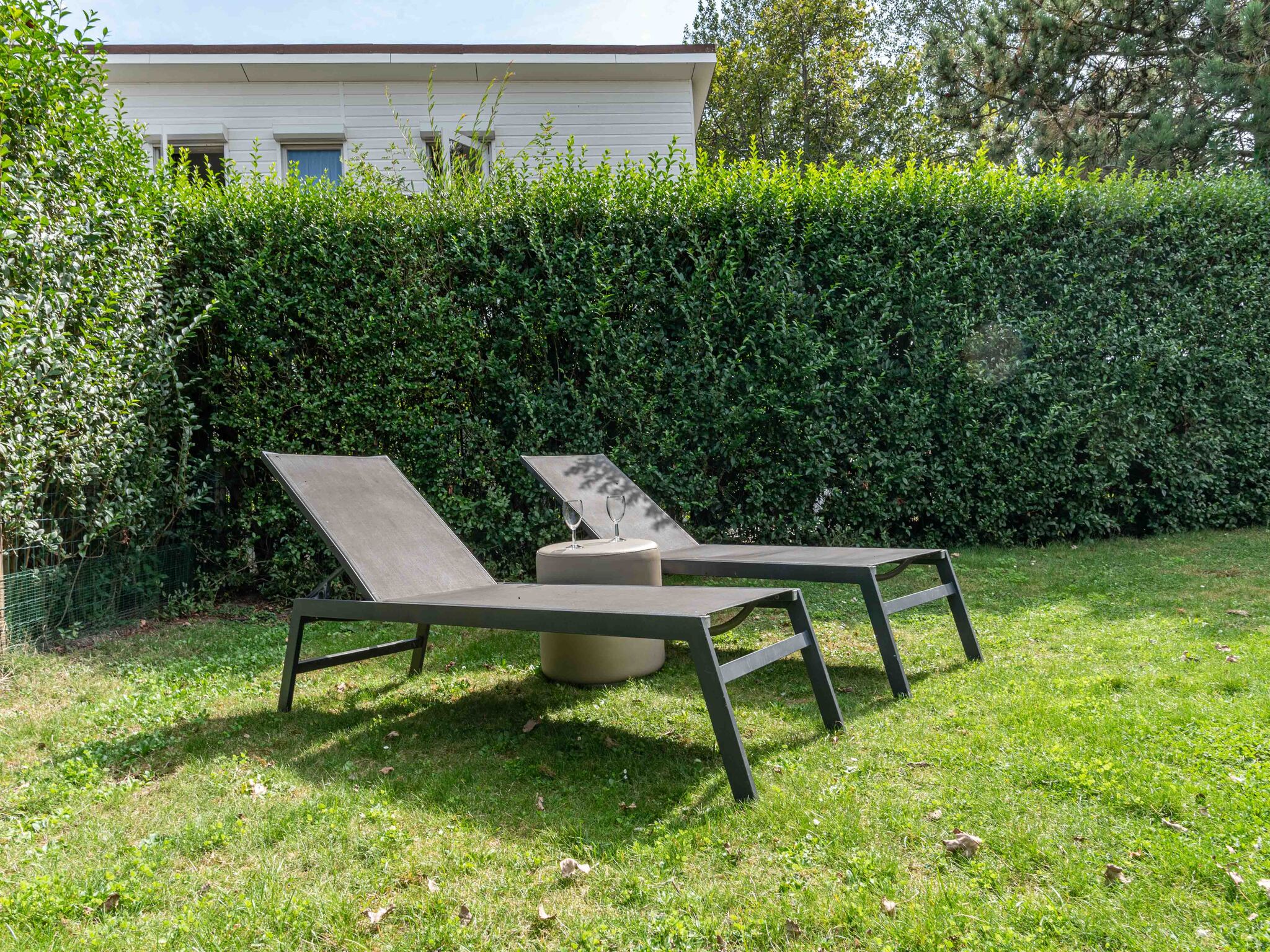 Bathroom facilities at Zeeuwse Wellness Lodge in Kamperland